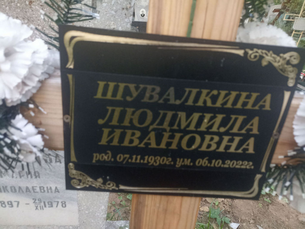 Шувалкина Людмила Ивановна