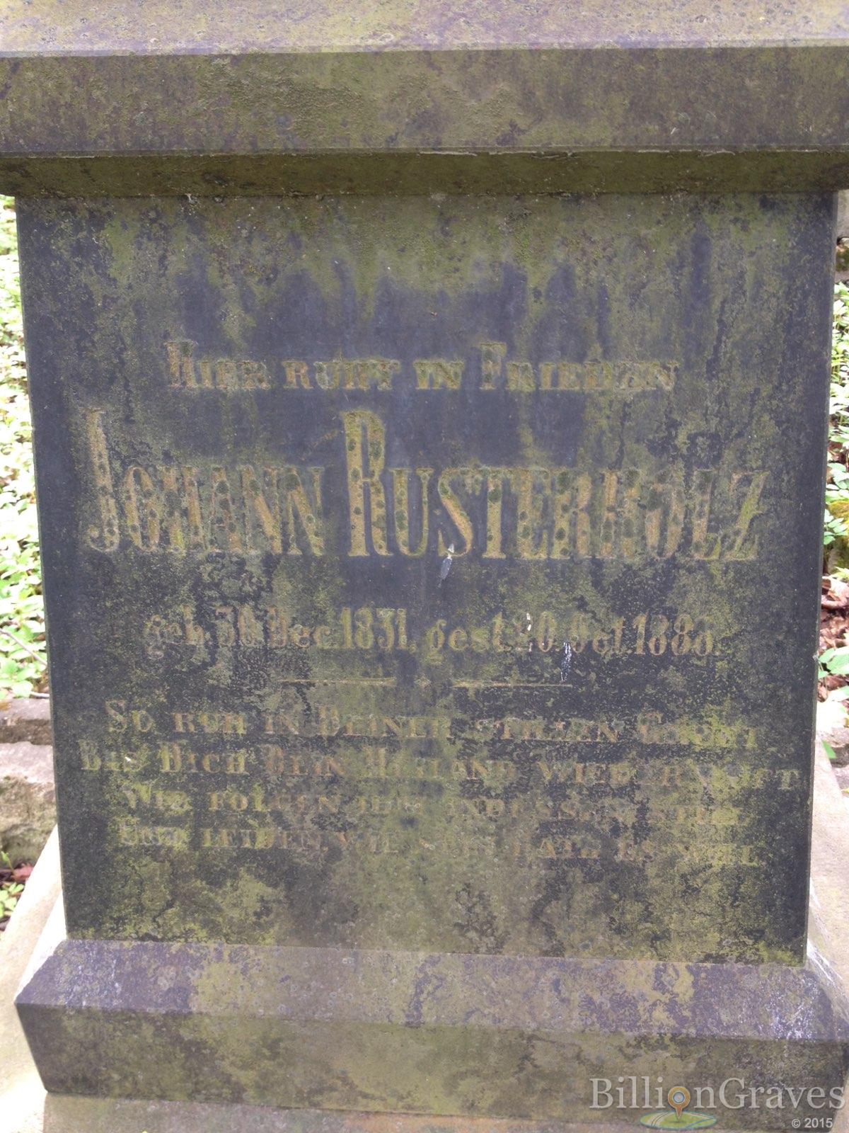 Rusterholz Johann