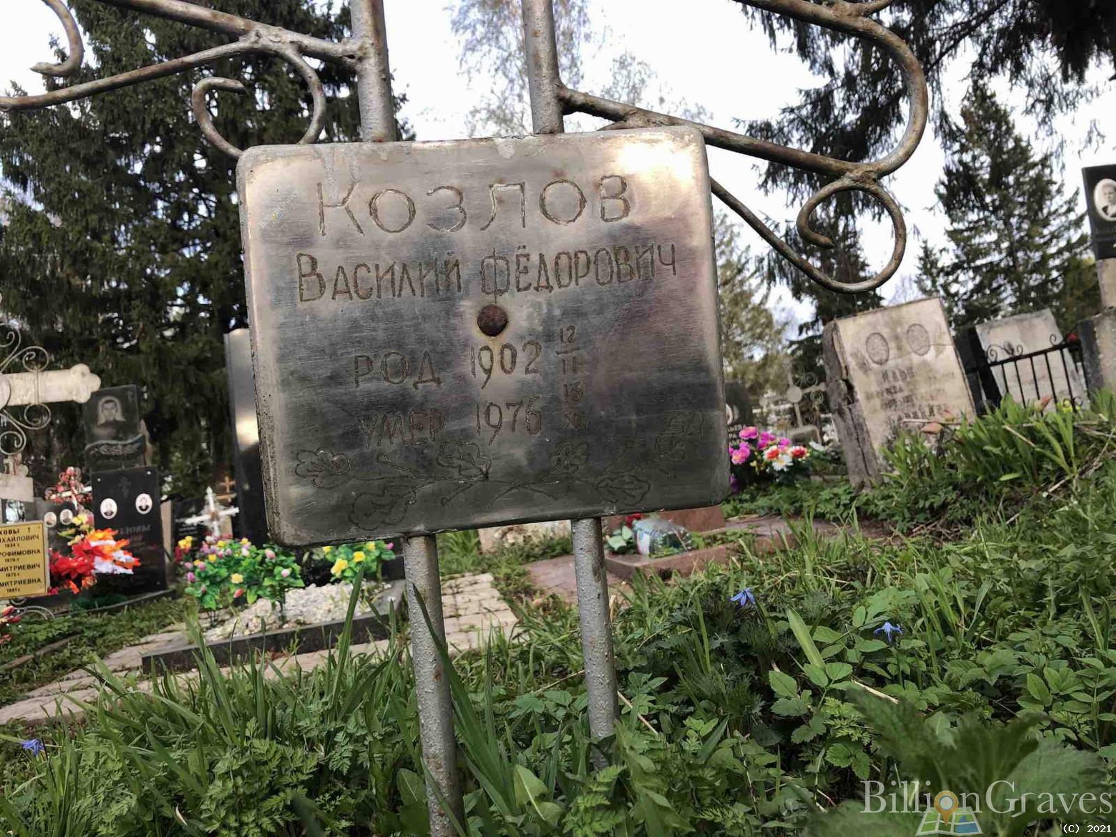 Козлов Василий Фёдорович
