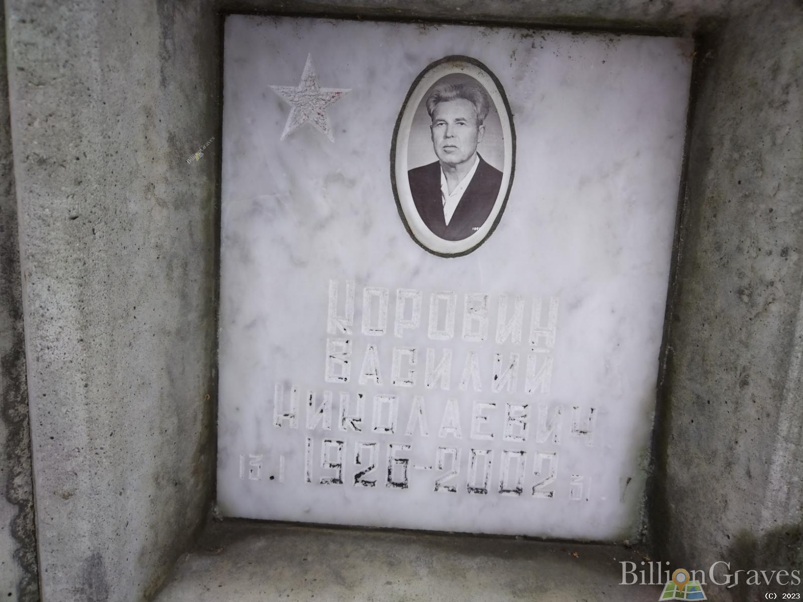 Коровин Василий Николаевич