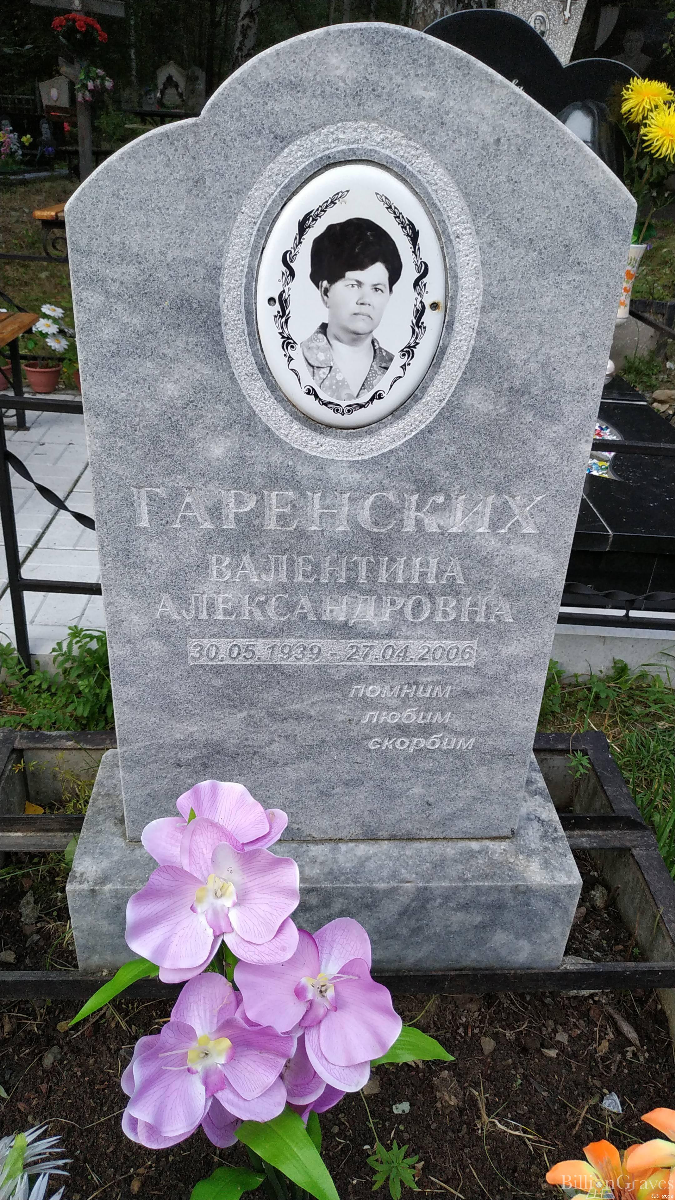 Гаренских Валентина Александровна