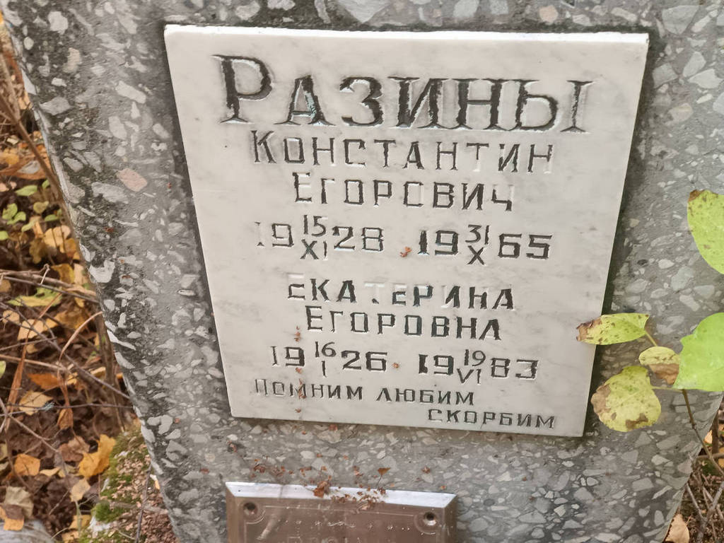 Разин Константин Егорович