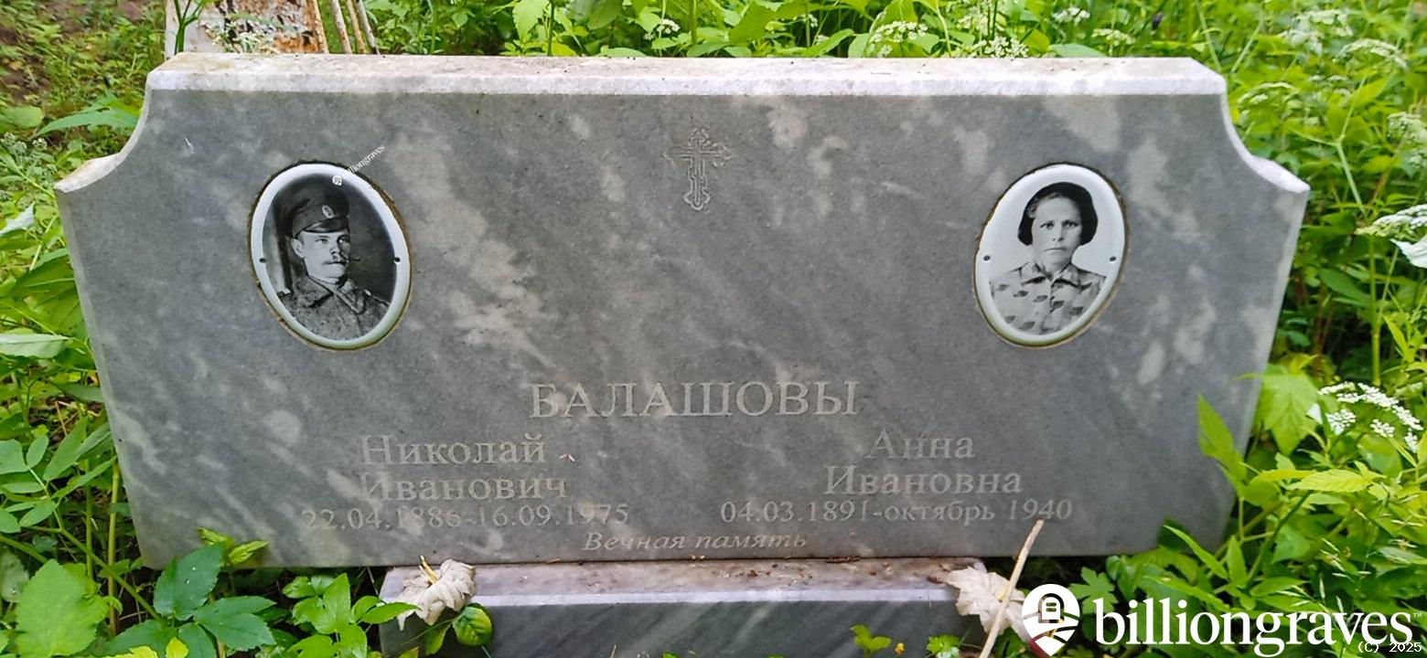 Балашова Анна Ивановна