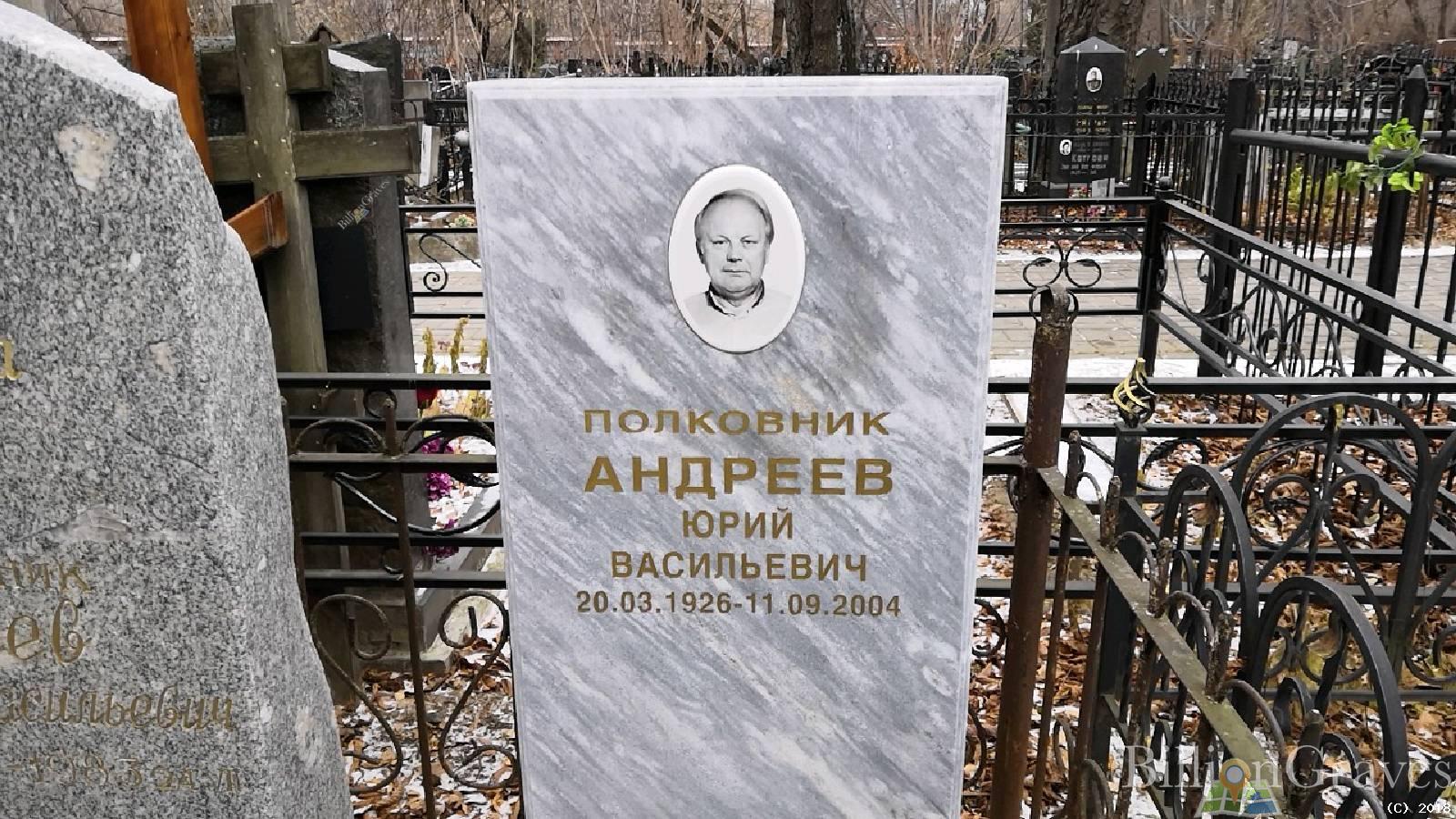 Андреев Юрий Васильевич