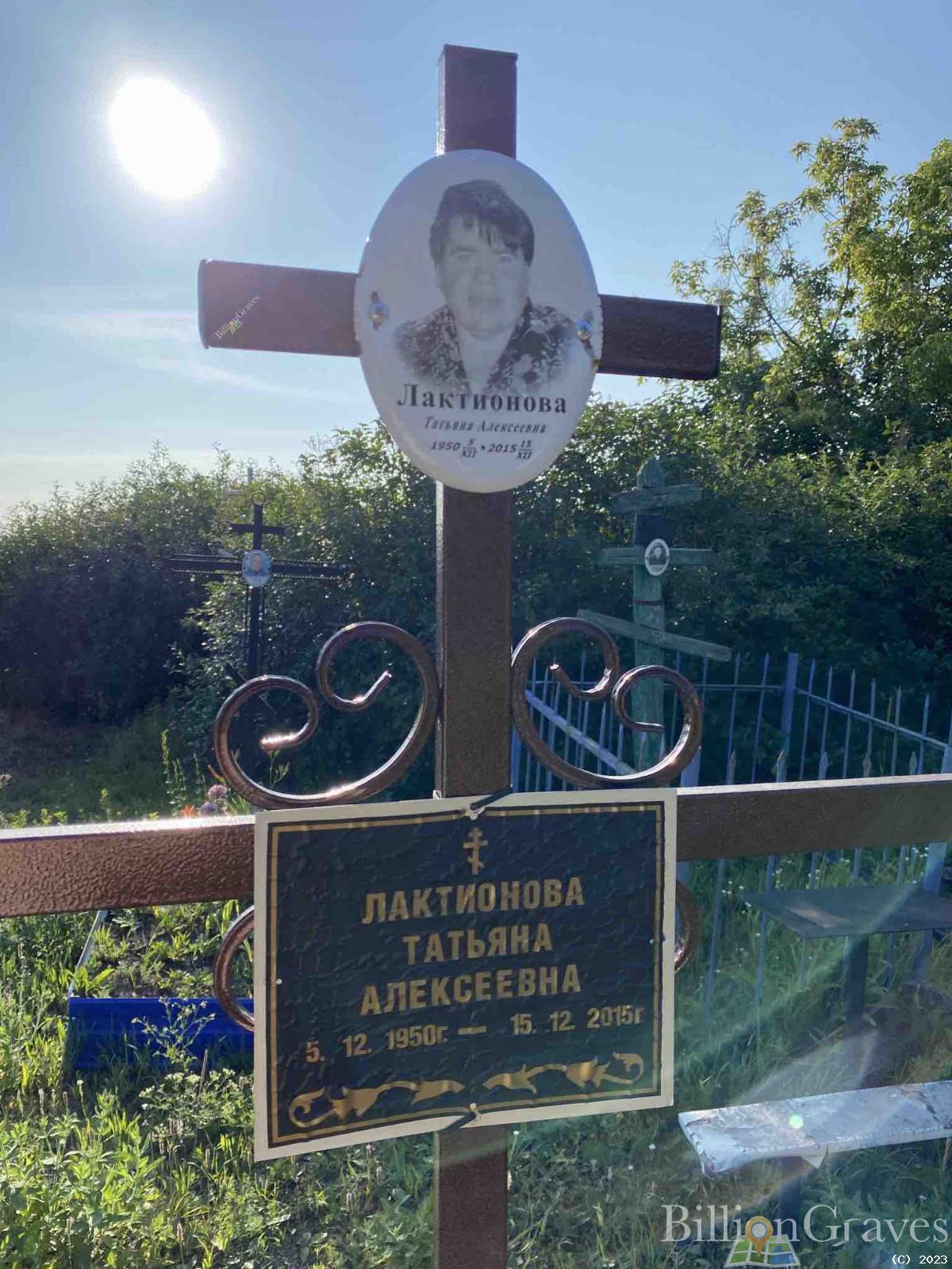 Лактионова Татьяна Алексеевна