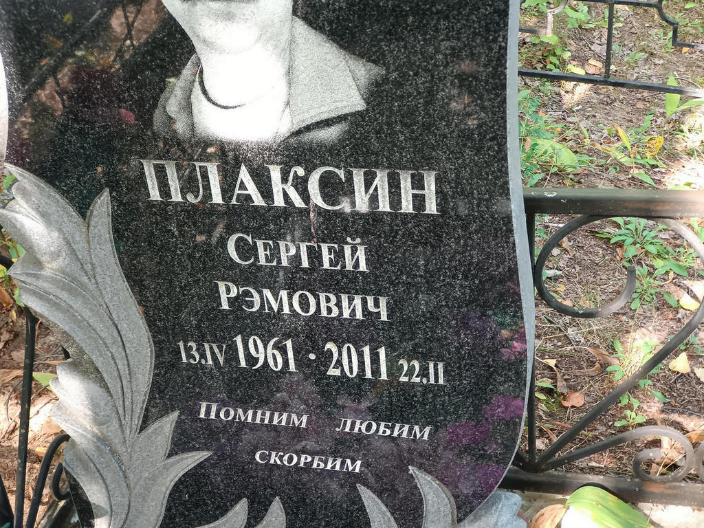 Плаксин Сергей Рэмович