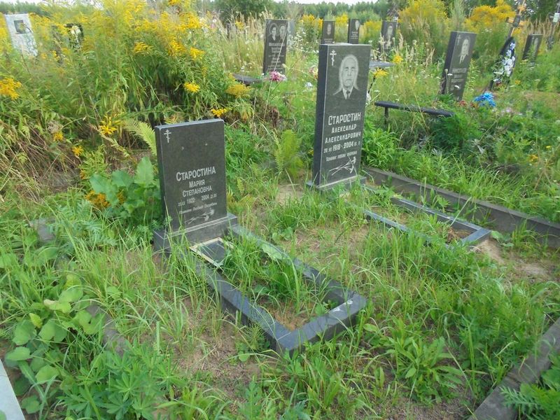 Старостина Мария Степановна