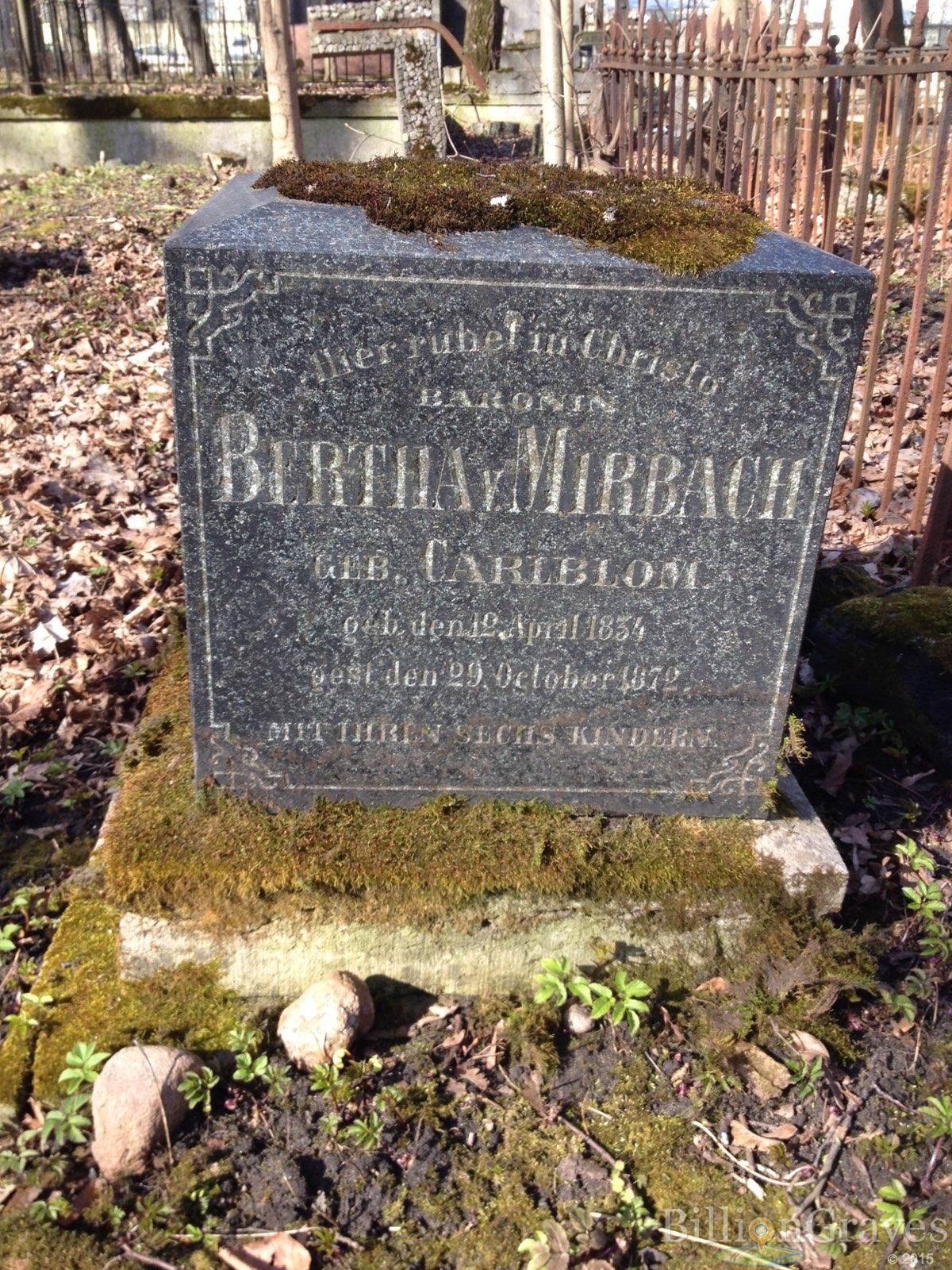 von Mirbach Bertha