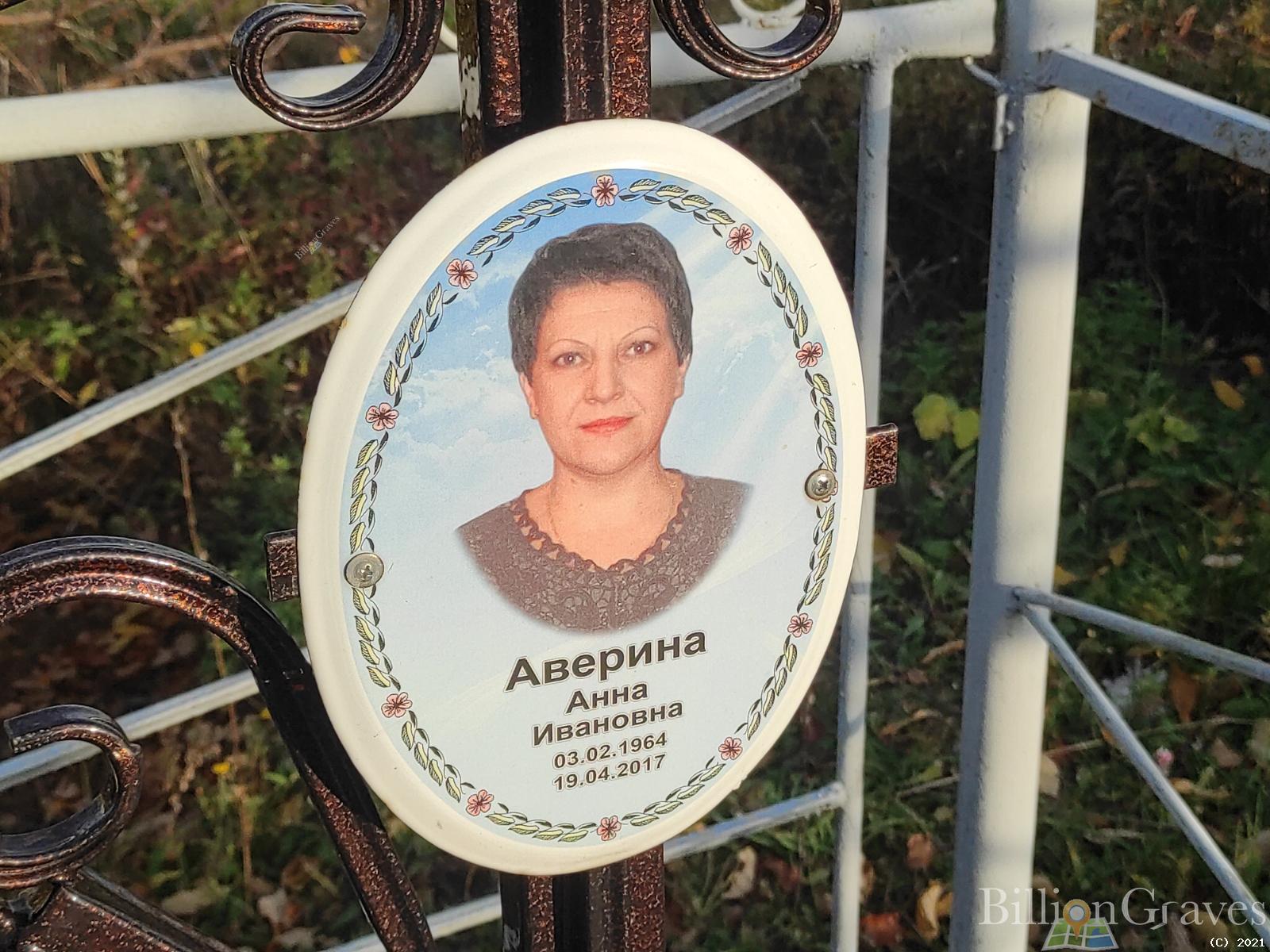 Аверина Анна Ивановна