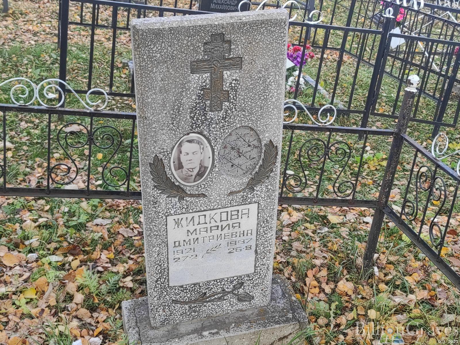 Жидкова Мария Дмитриевна