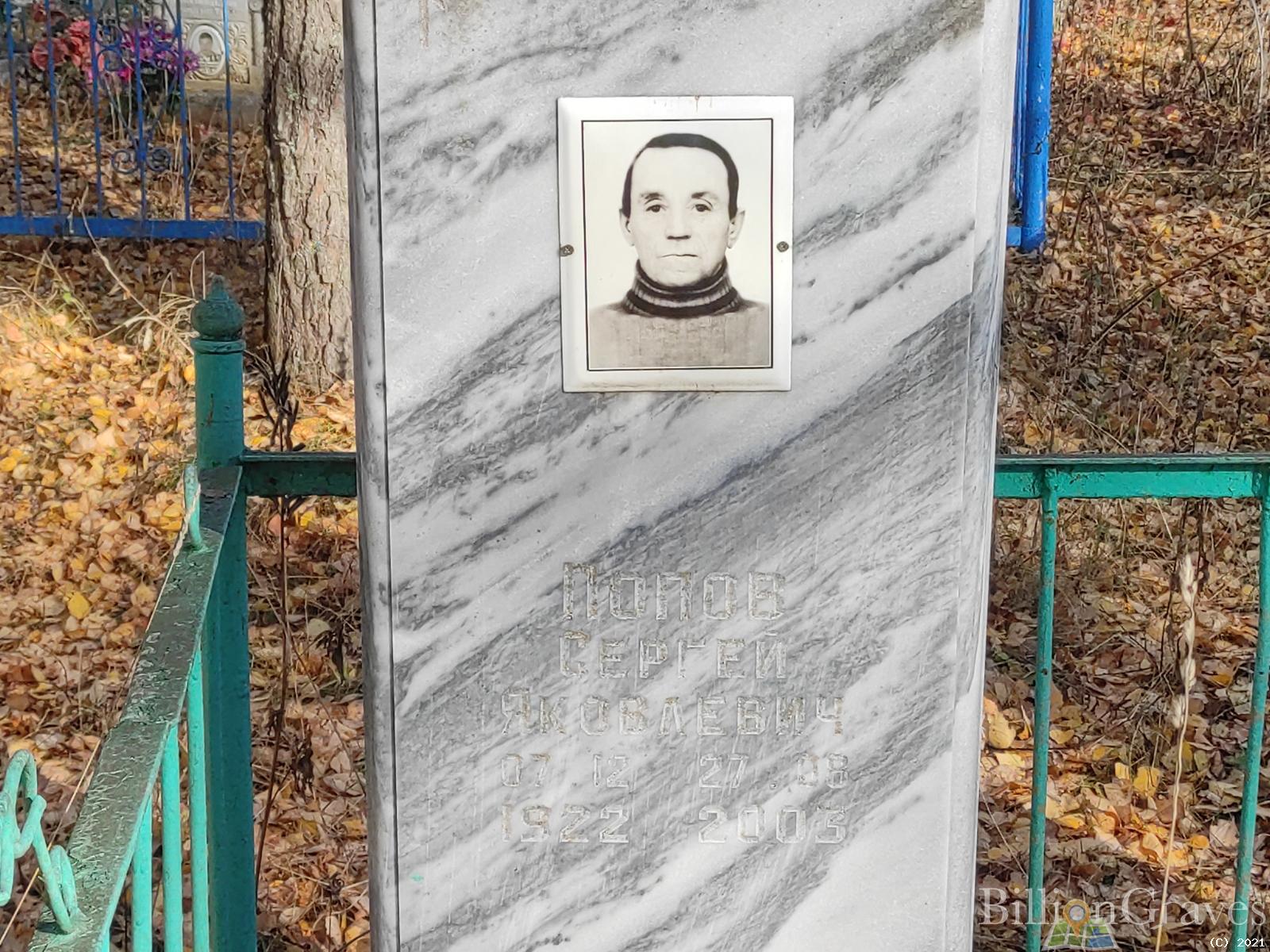 Попов Сергей Яковлевич