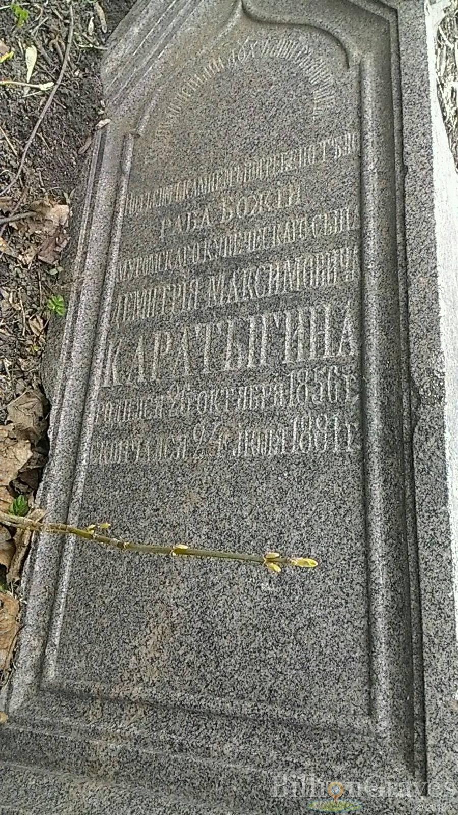 Каратыгин Дмитрий Максимович