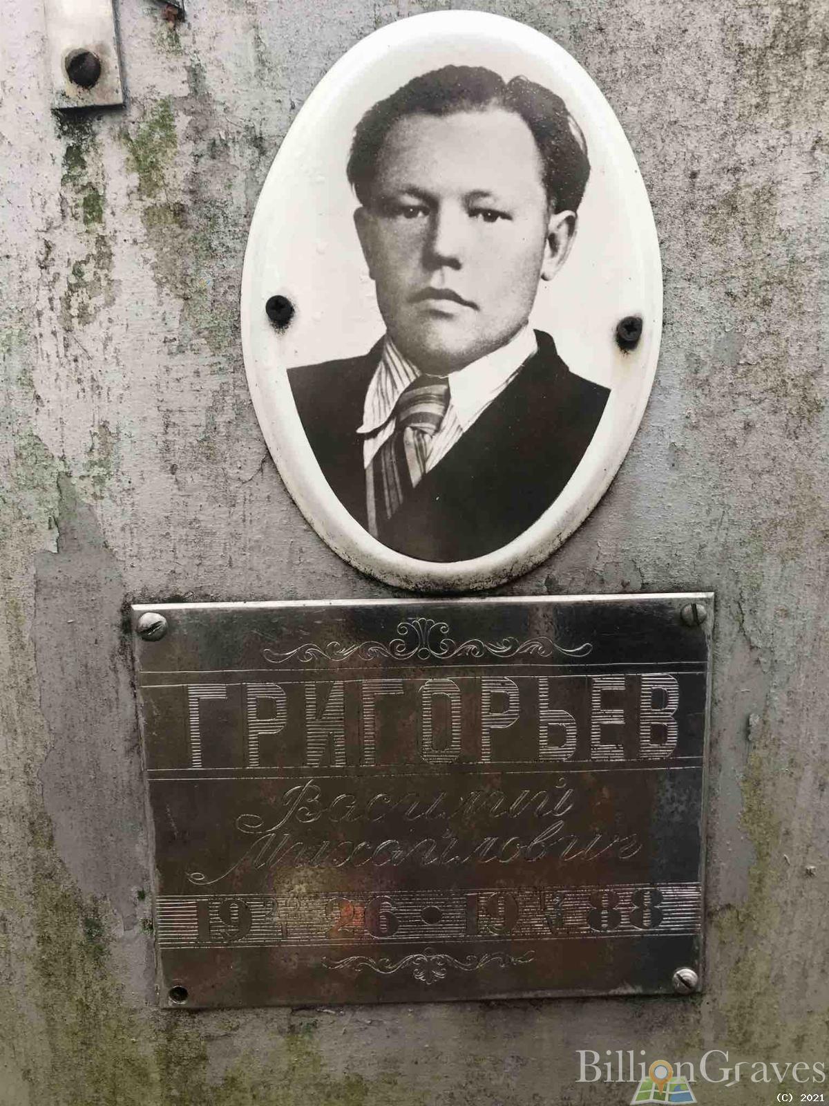 Григорьев Василий Михайлович