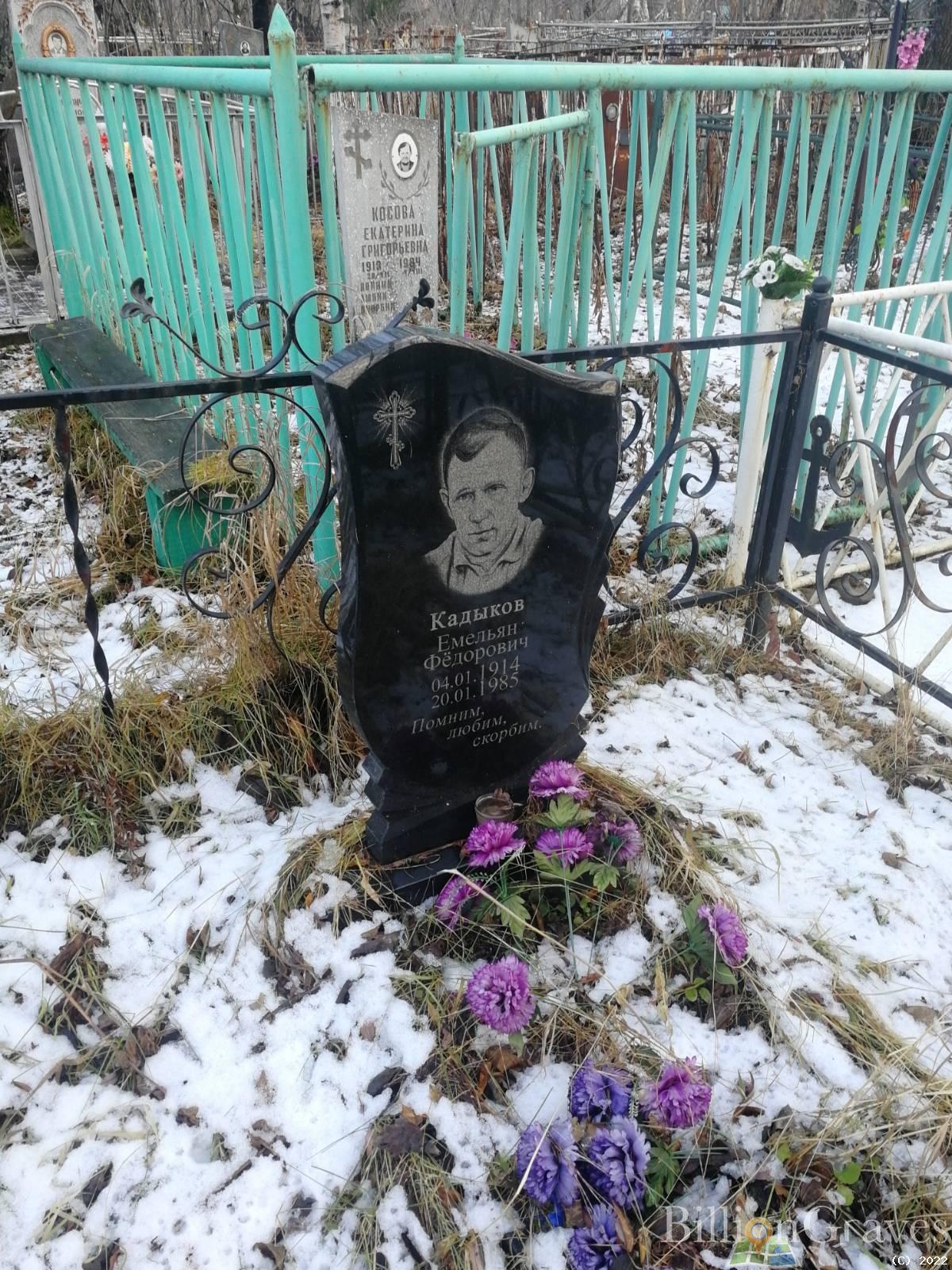 Кадыков Емельян Федорович