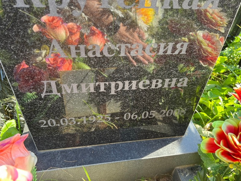 Крутецкая Анастасия Дмитриевна