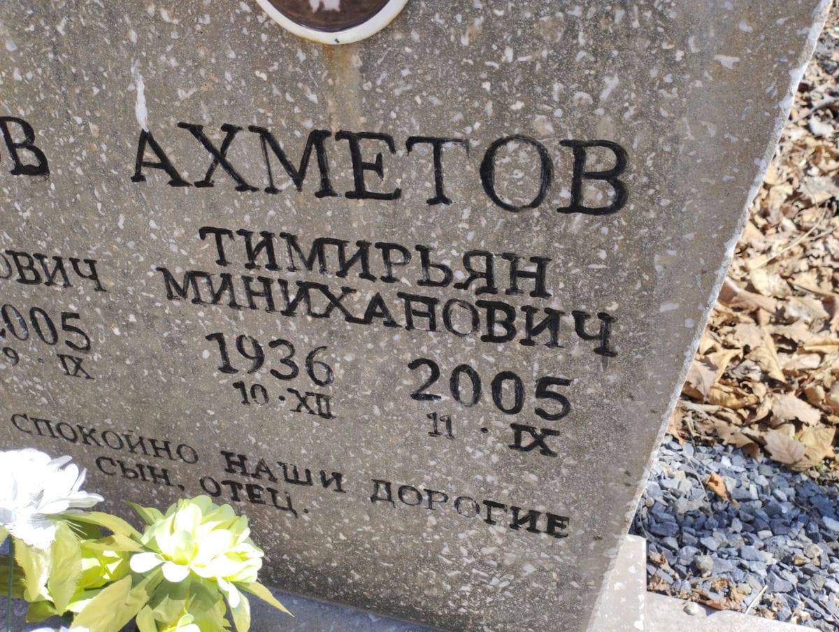 Ахметов Тимирьян Миниханович
