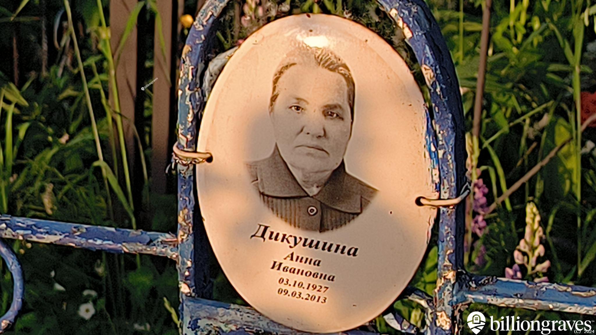 Дикушина Анна Ивановна