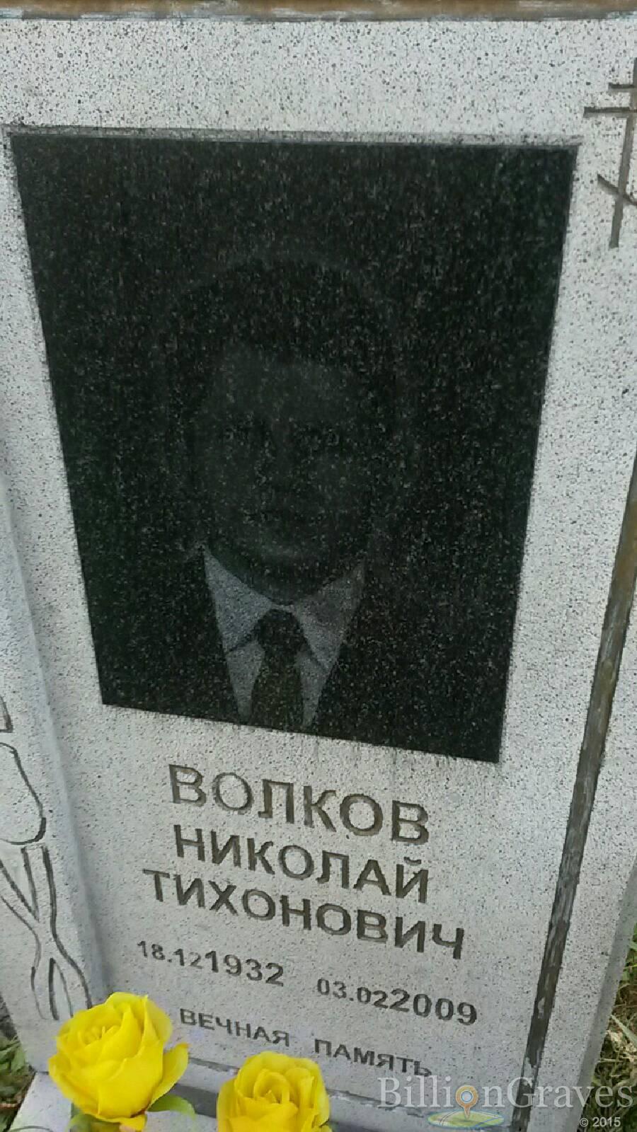 Волков Николай Тихонович