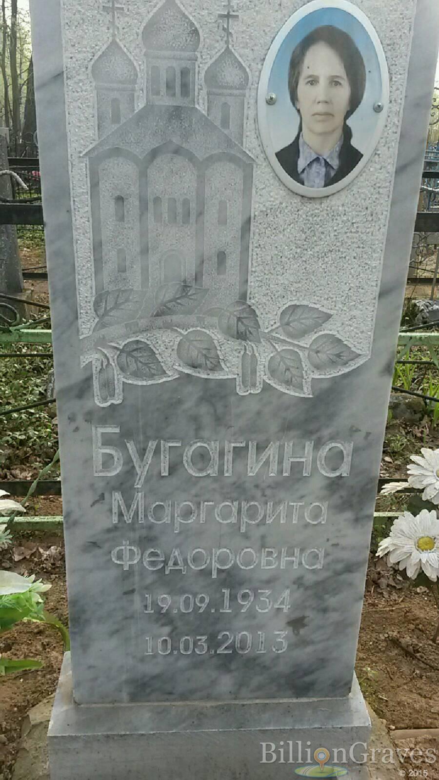 Бугагина Маргарита Фёдоровна