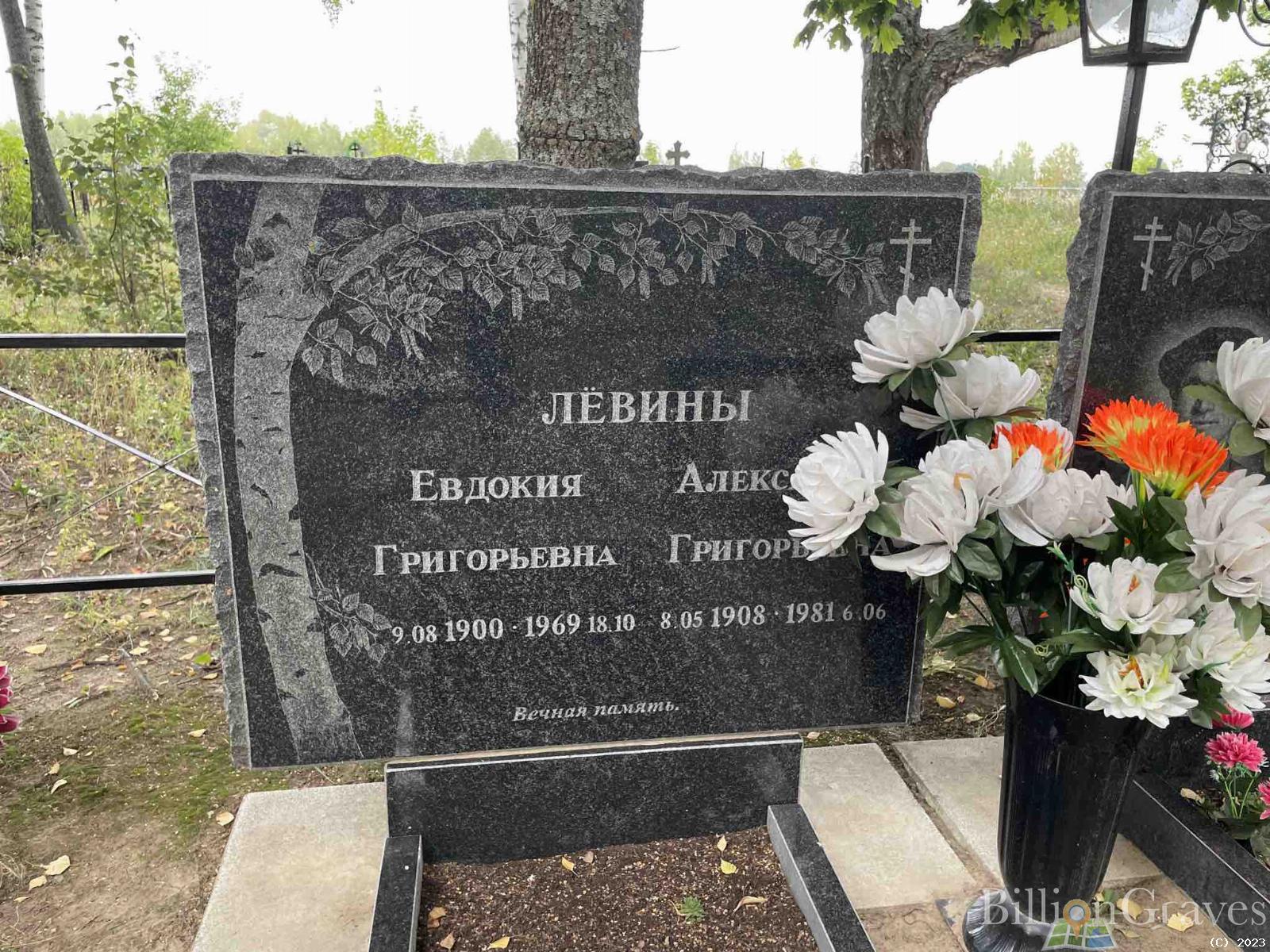 Левина Александра Григорьевна