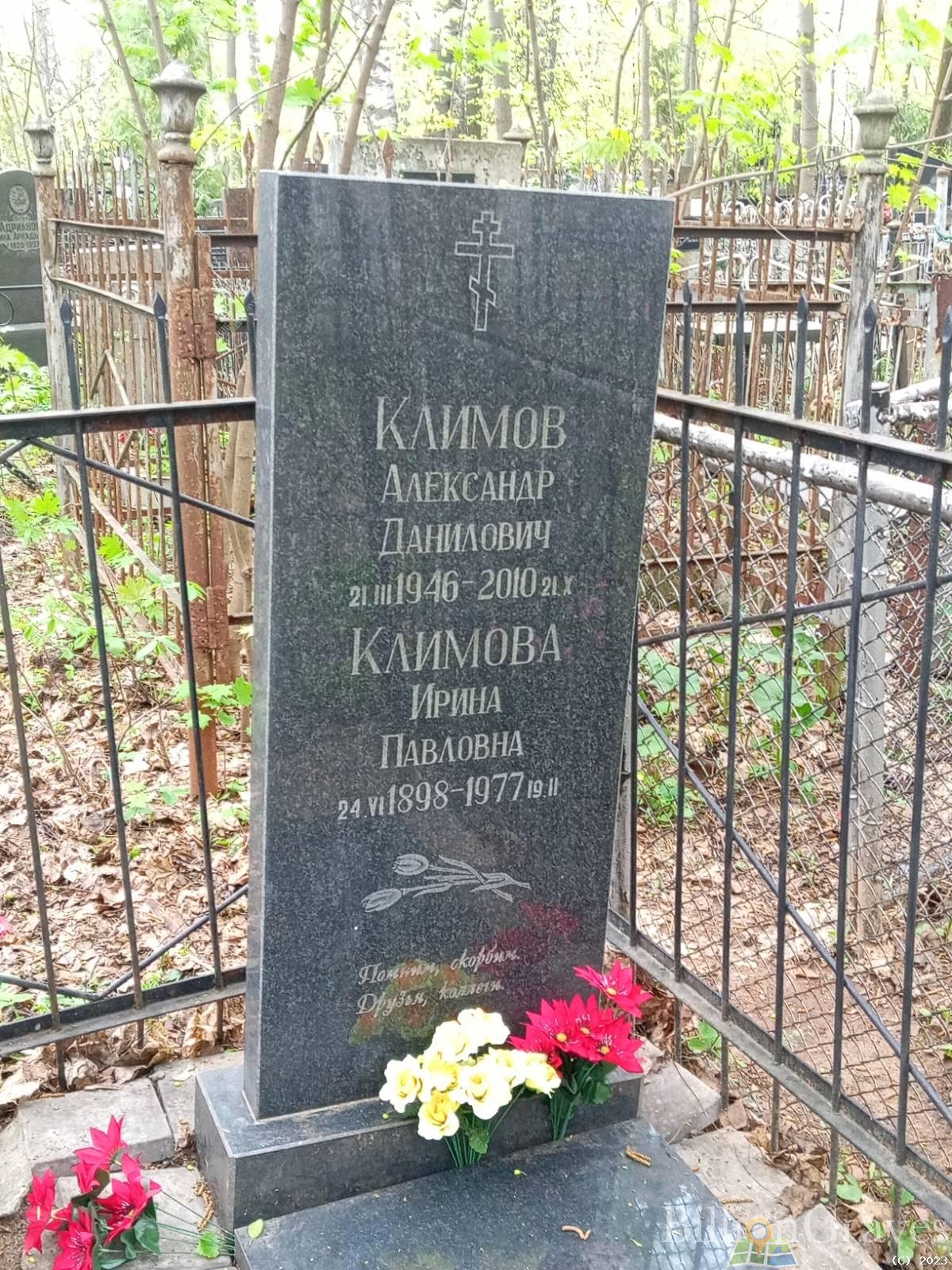 Климова Ирина Павловна