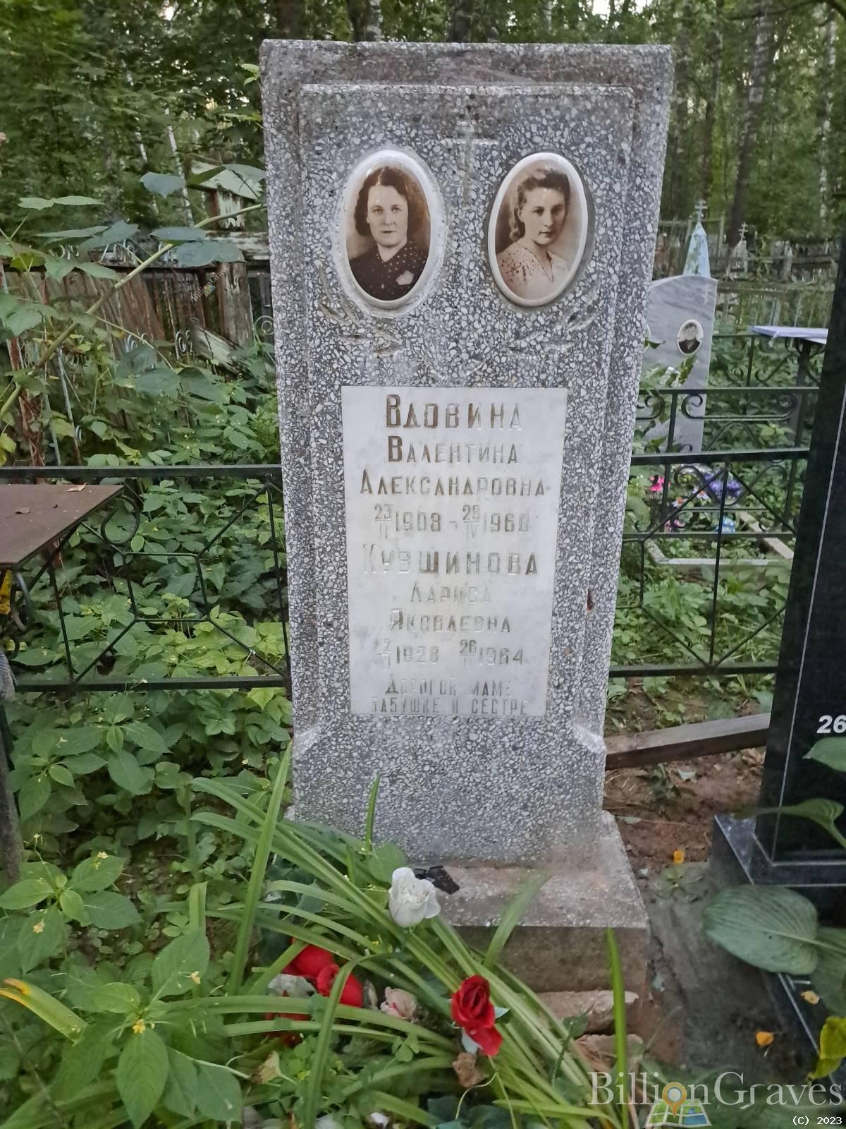 Кувшинова Лариса Яковлевна