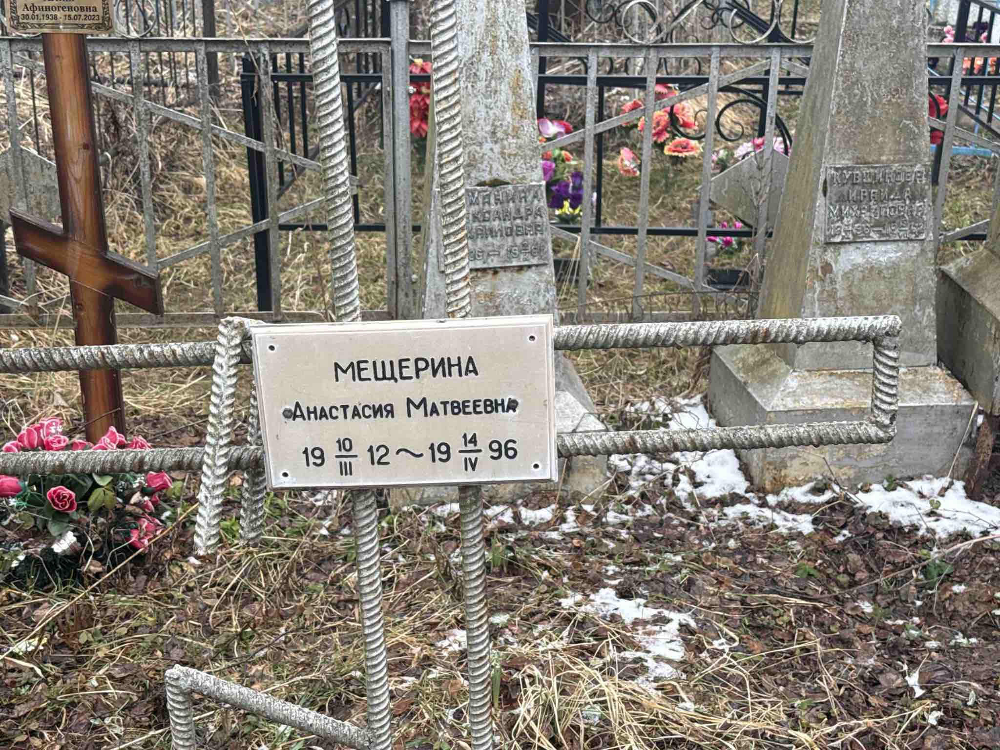 Мещерина Анастасия Матвеевна