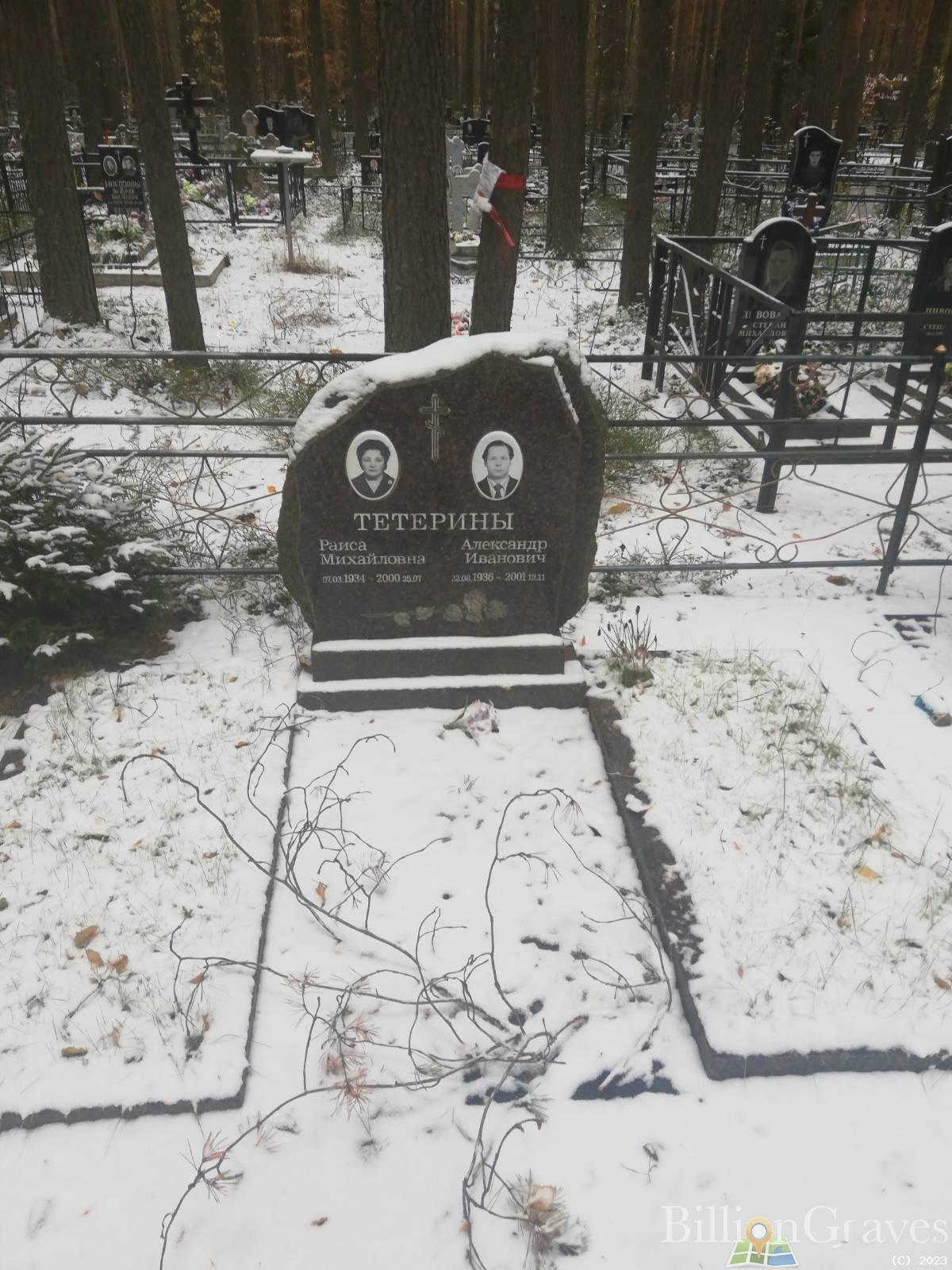 Тетерина Раиса Михайловна