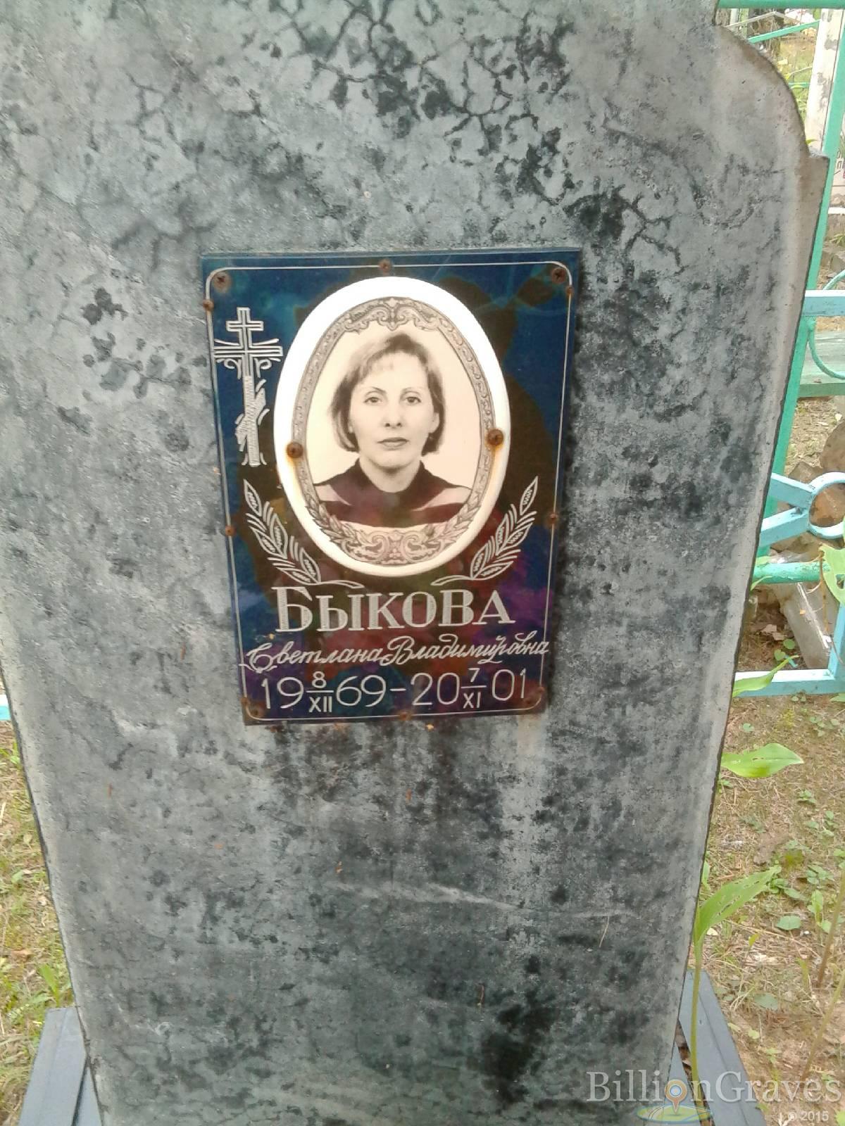 Быкова Светлана Владимировна