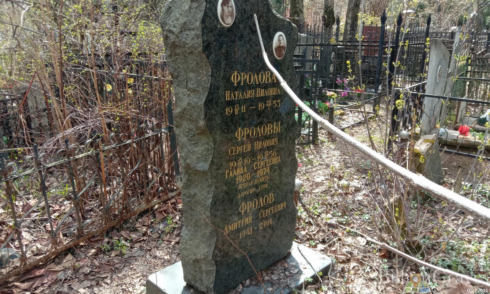 Фролова Наталия Ниловна