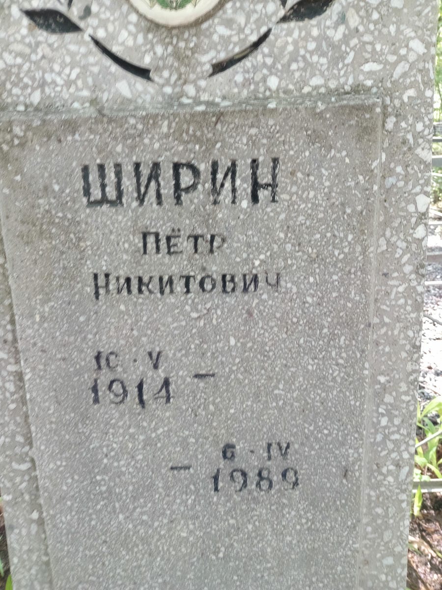 Ширин Петр Никитович