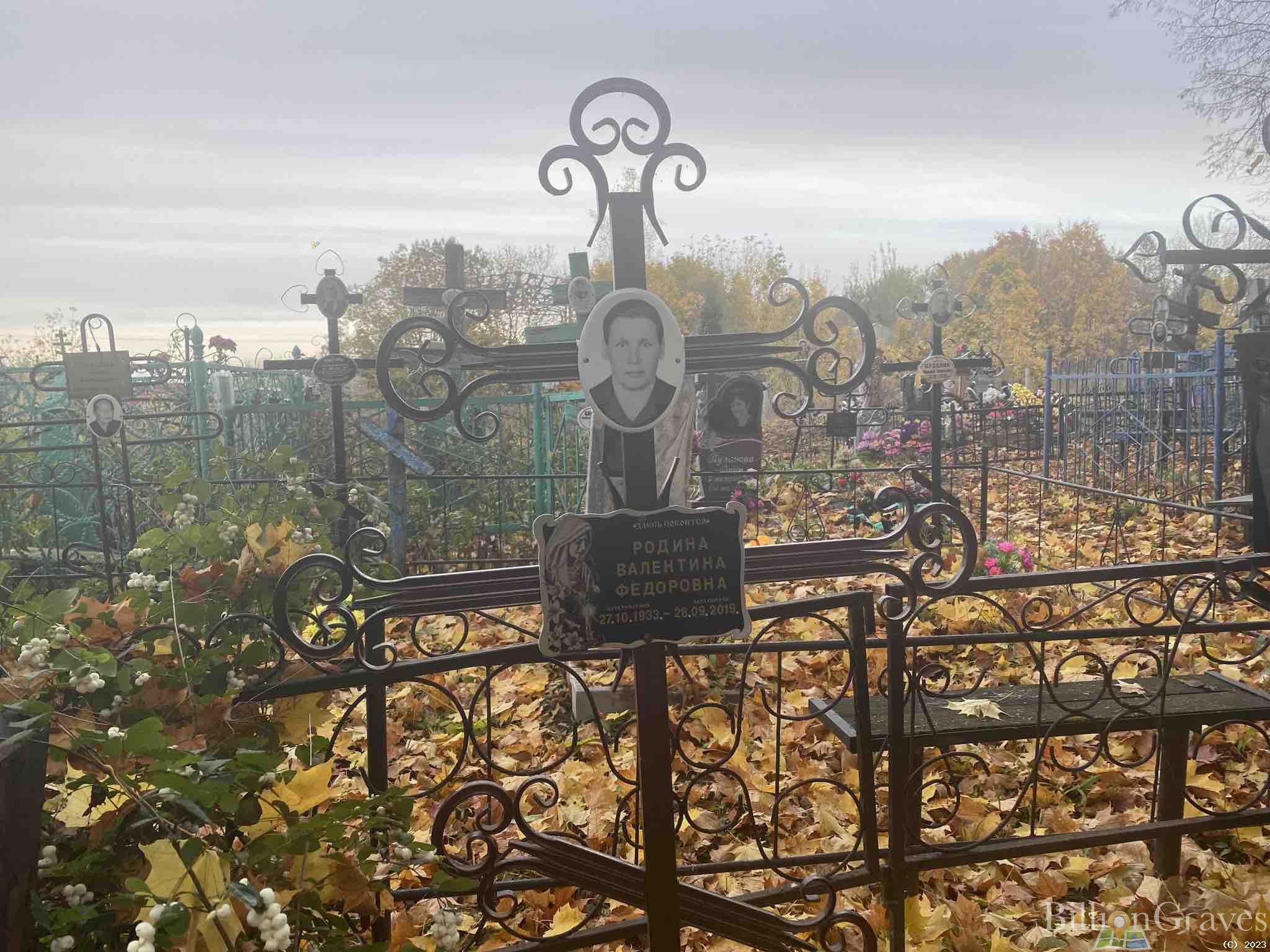 Родина Валентина Федоровна