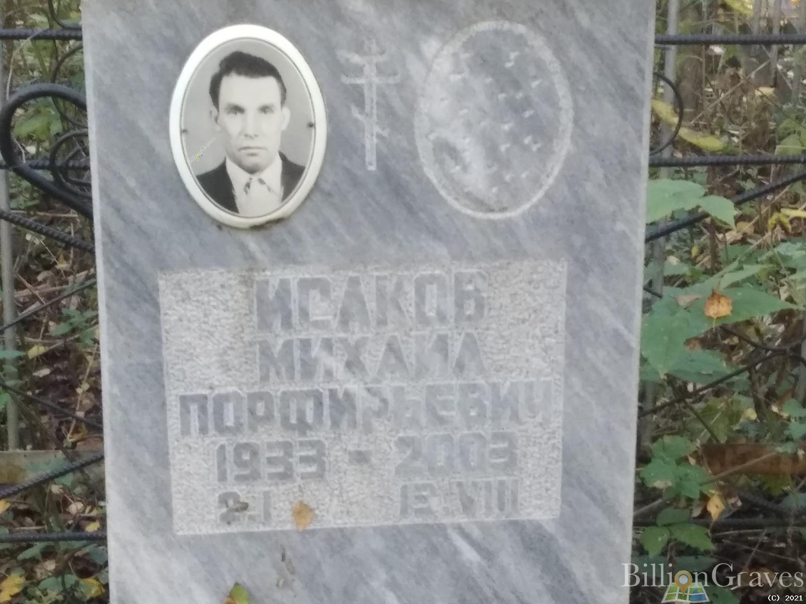 Исаков Михаил Порфирьевич
