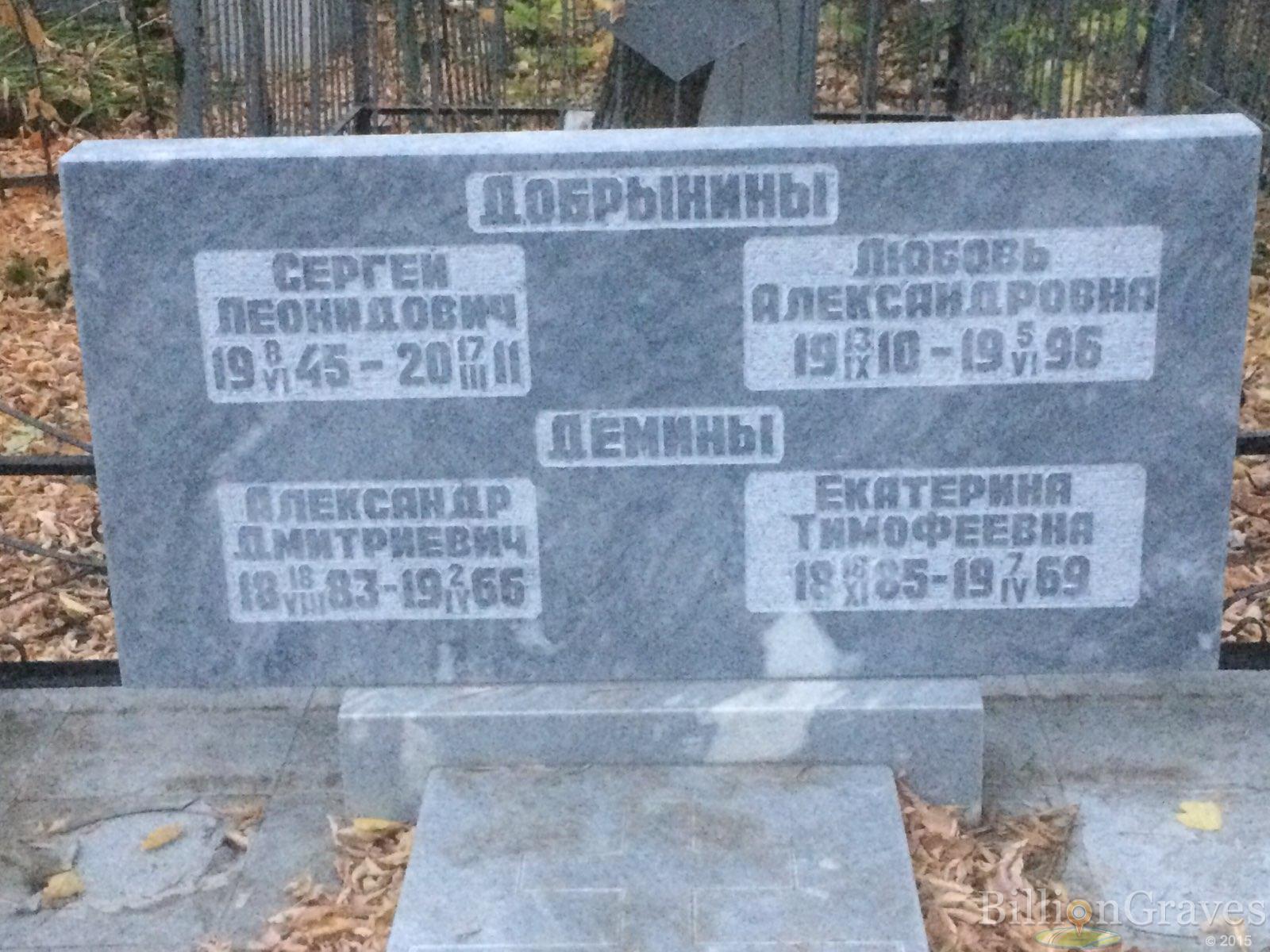 Добрынин Сергей Леонидович
