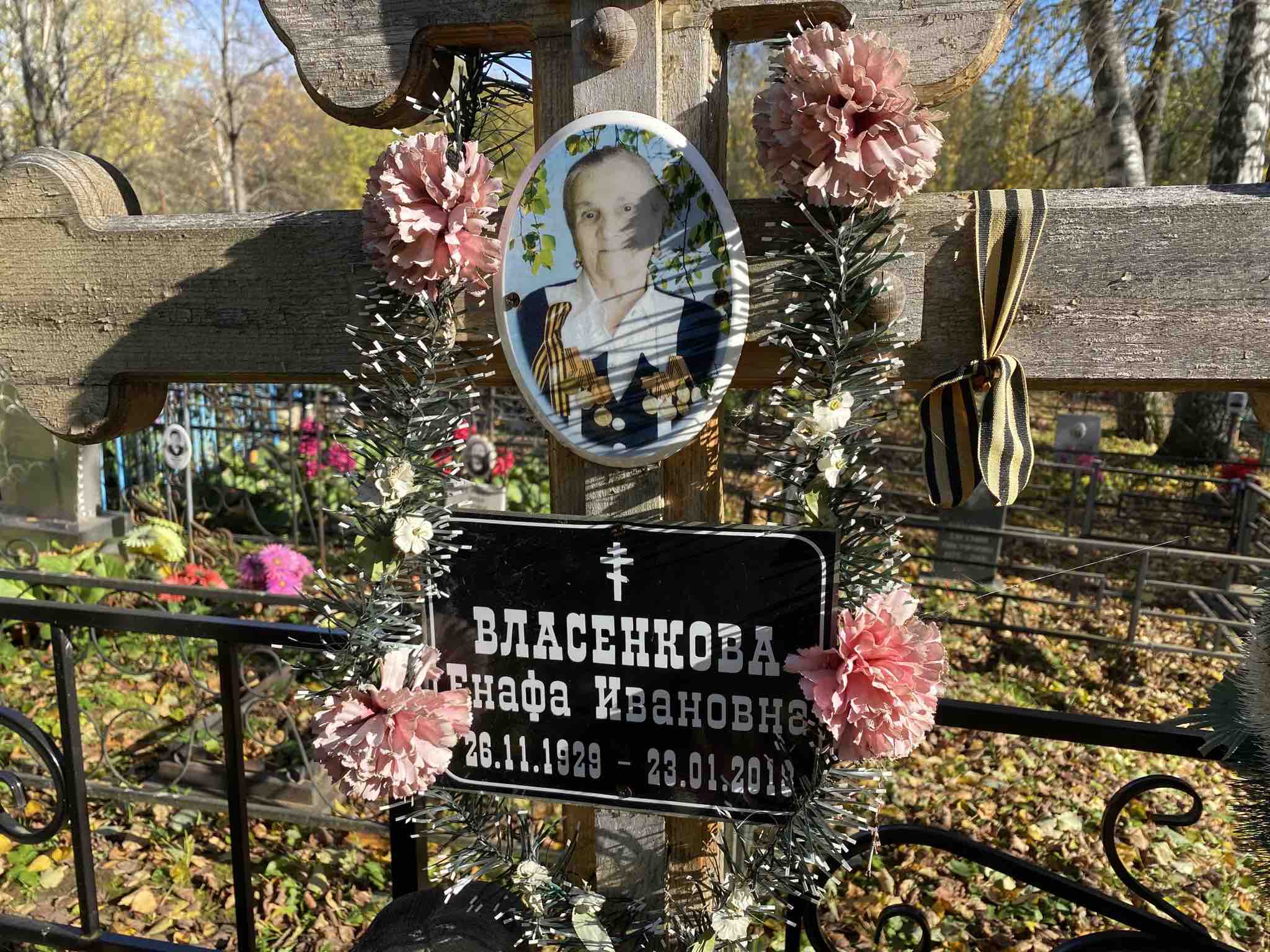 Власенкова Енафа Ивановна
