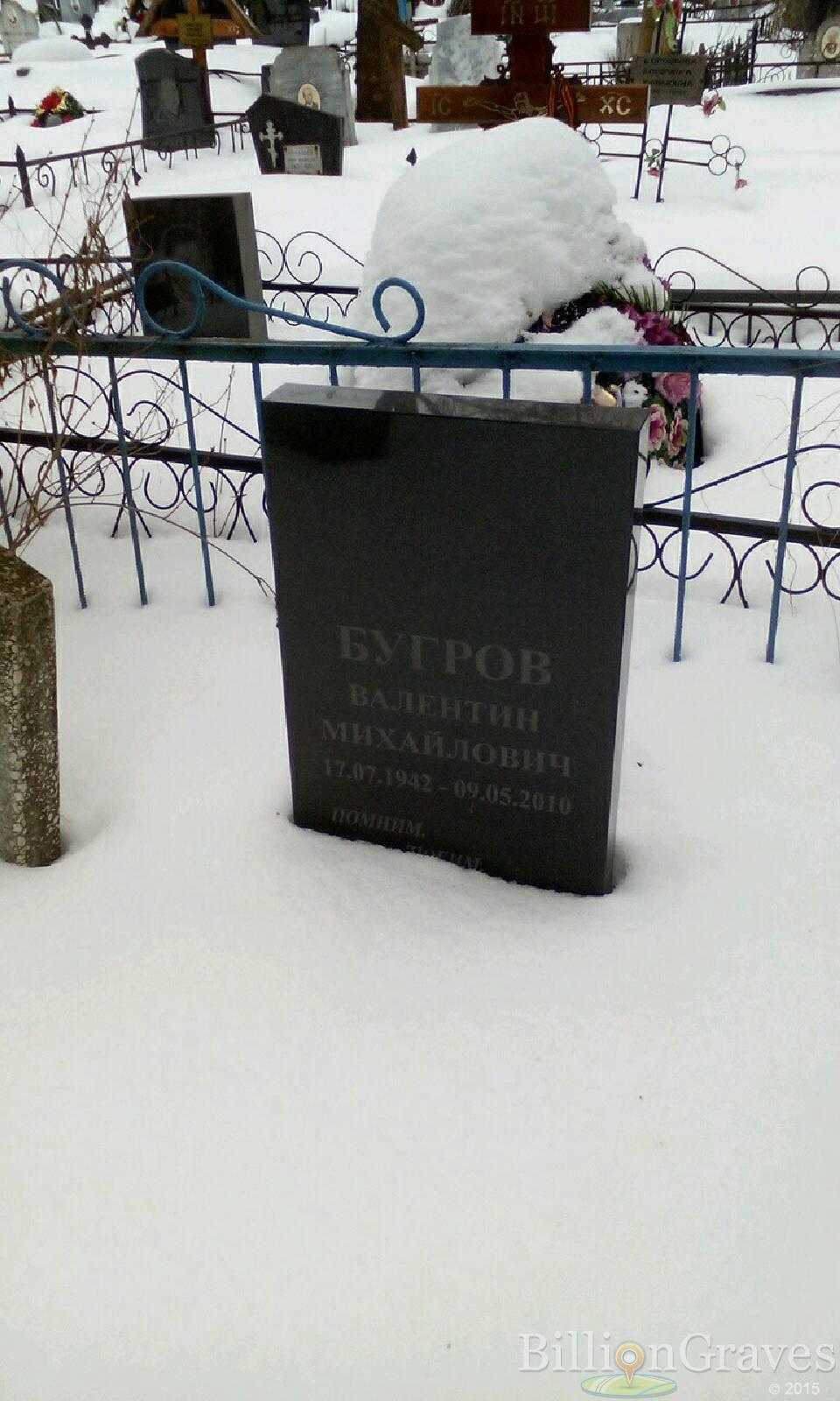 Бугров Валентин Михайлович