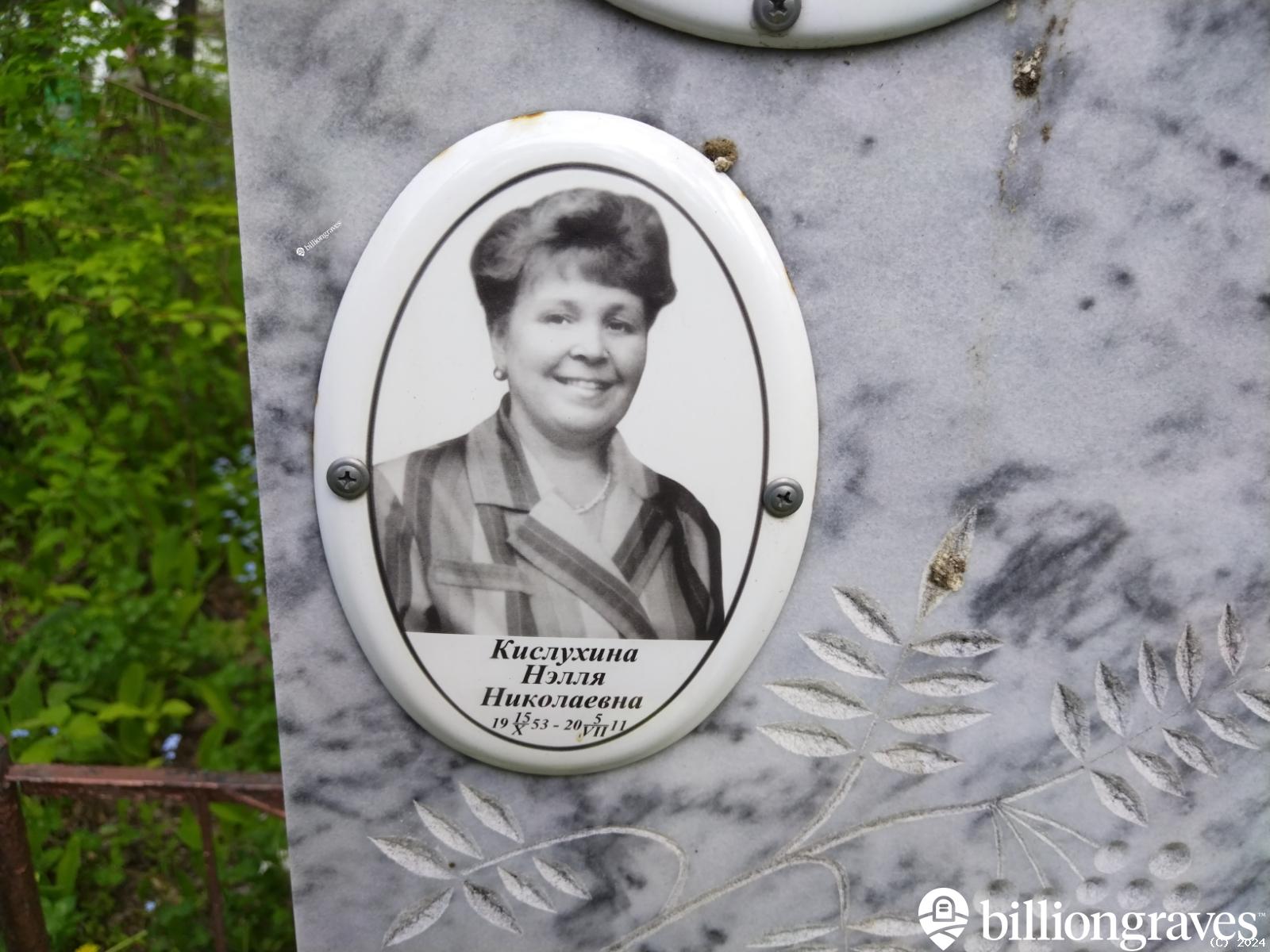 Кислухина Нэлля Николаевна