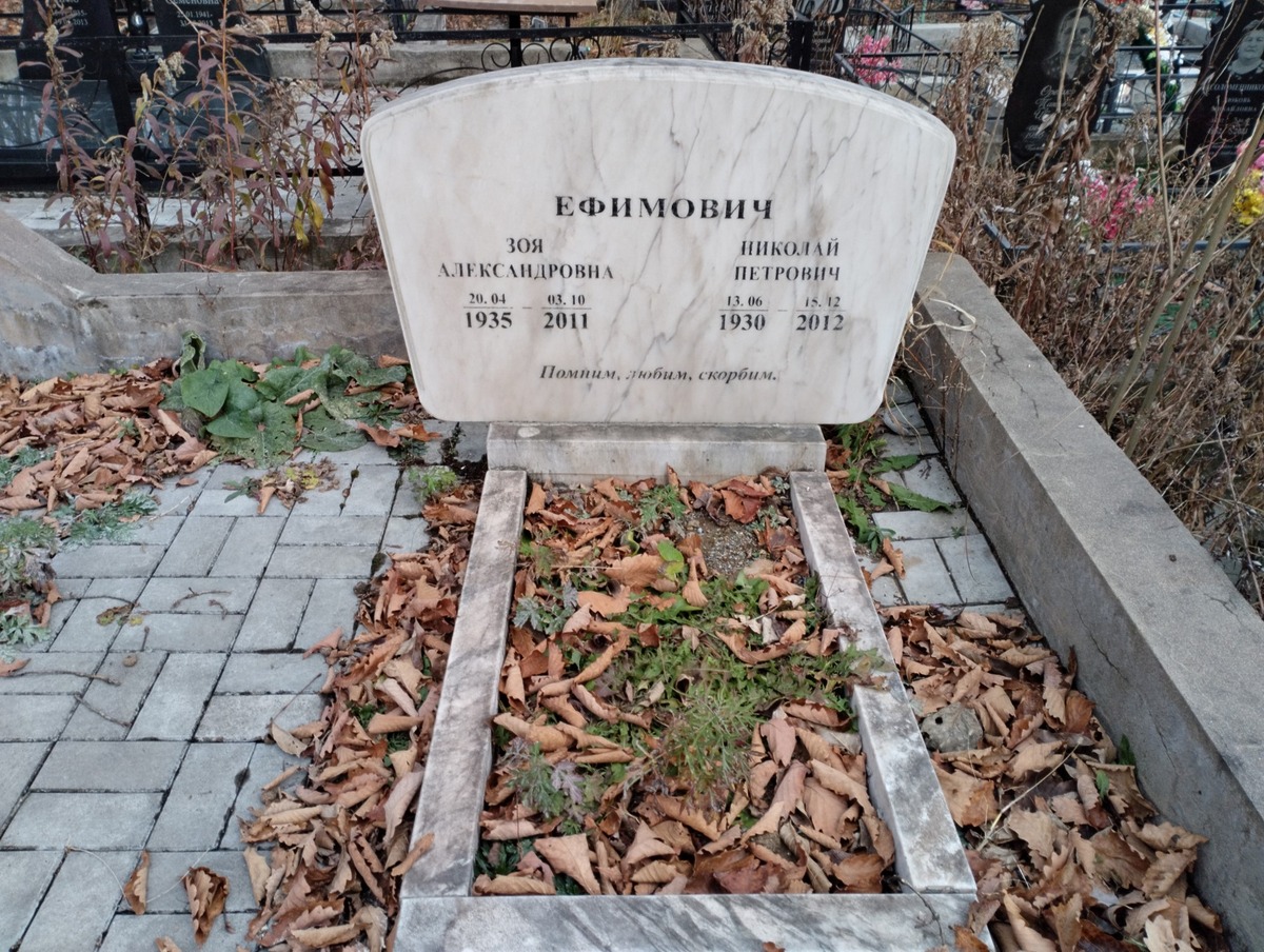Ефимович Зоя Александровна
