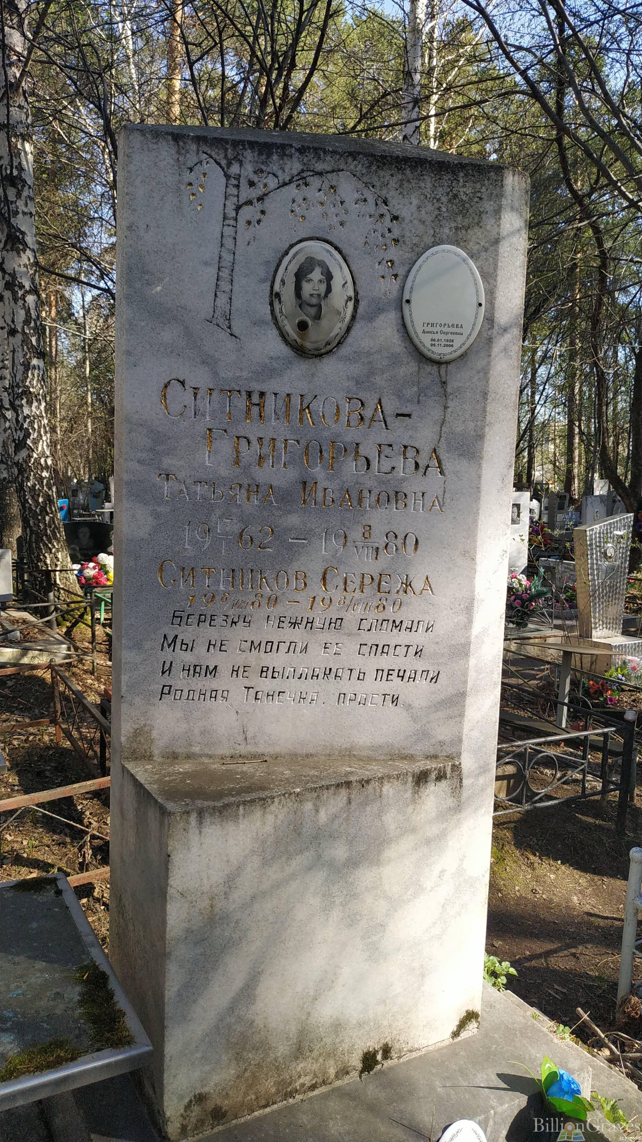Григорьева Анисья Сергеевна