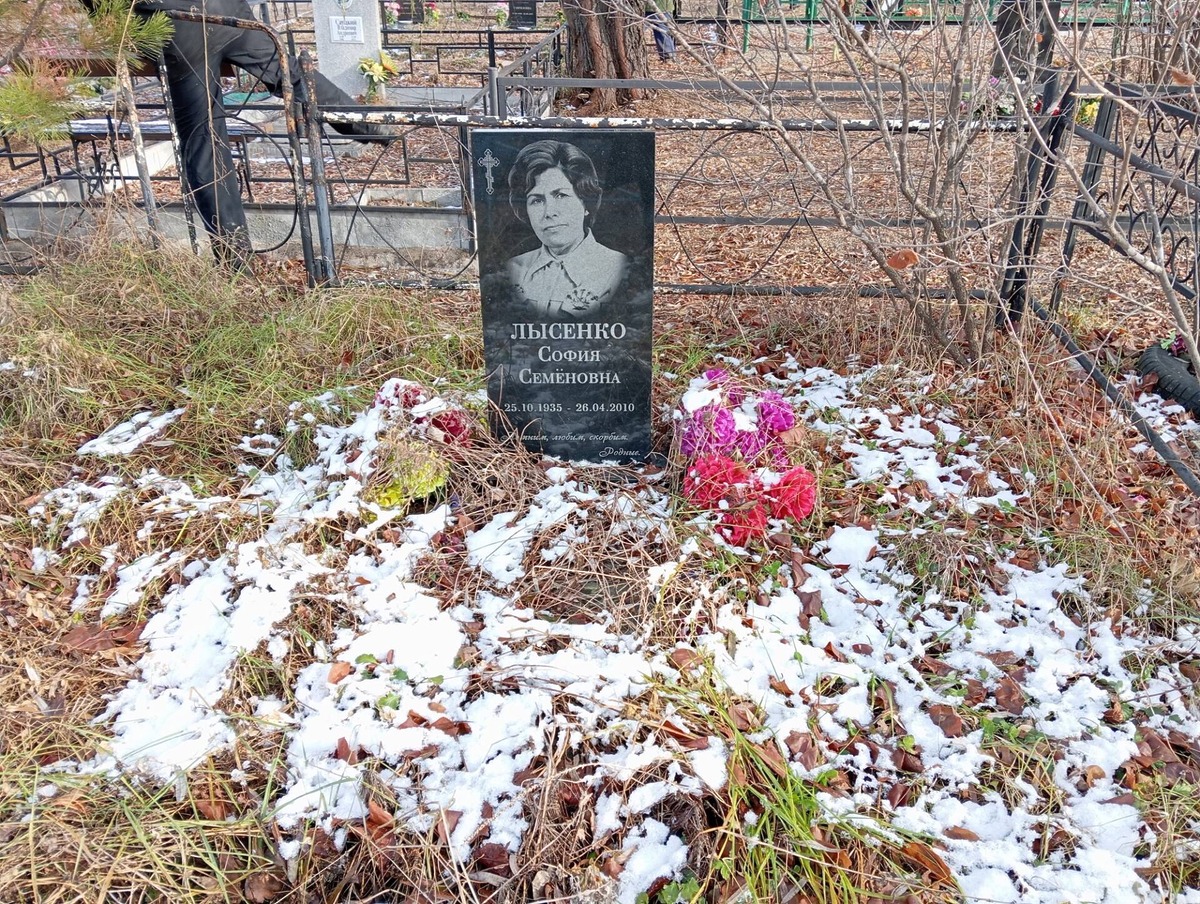 Лысенко София Семеновна