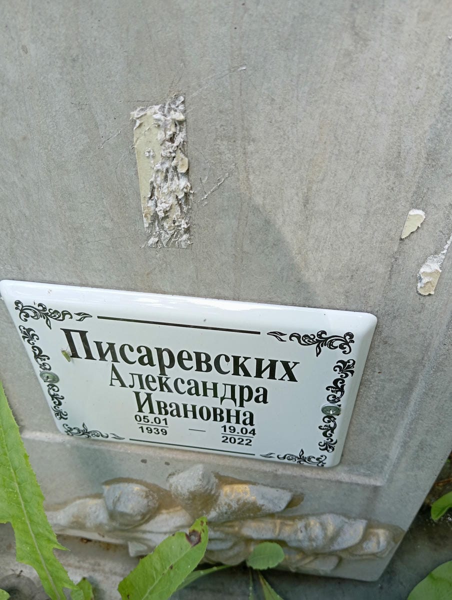 Писаревских Александра Ивановна
