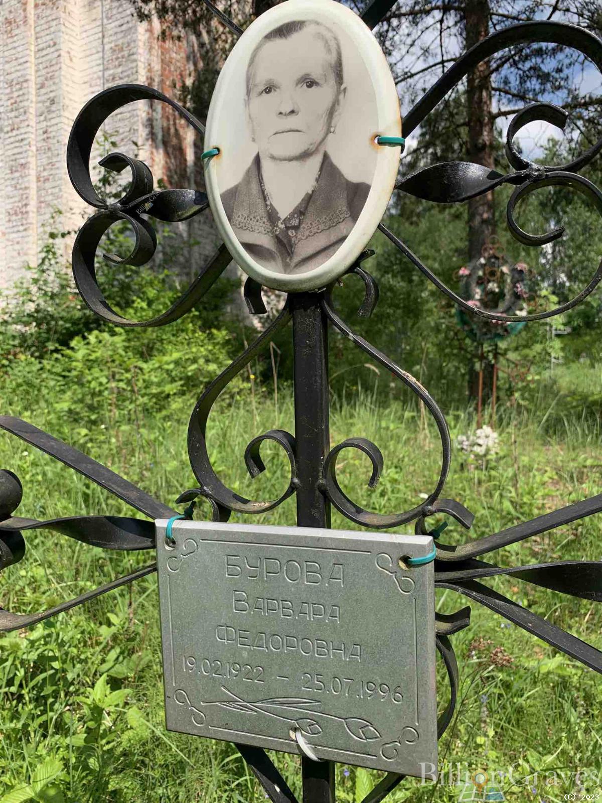 Бурова Варвара Федоровна