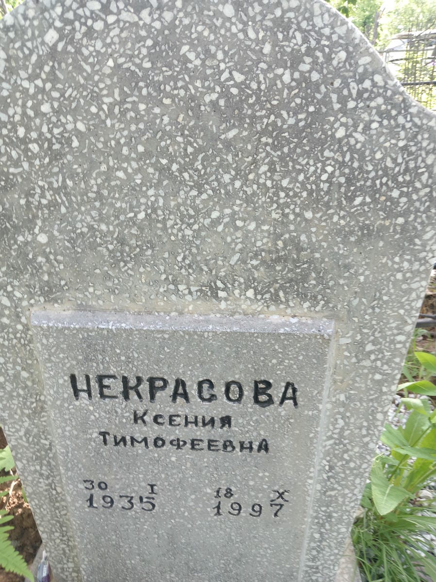 Некрасова Ксения Тимофеевна