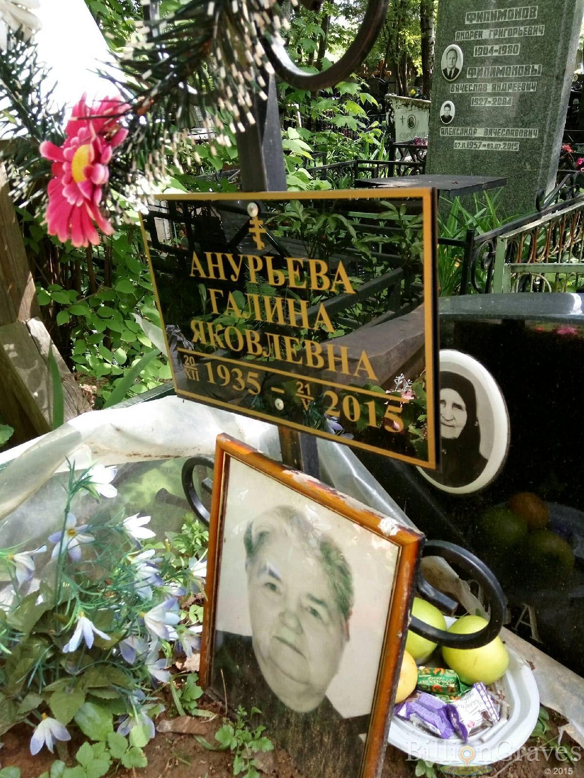 Анурьева Галина Яковлевна