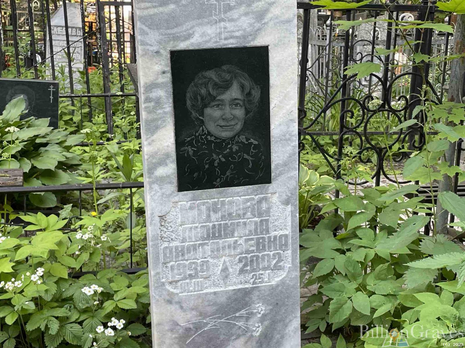 Монова Людмила Анатольевна