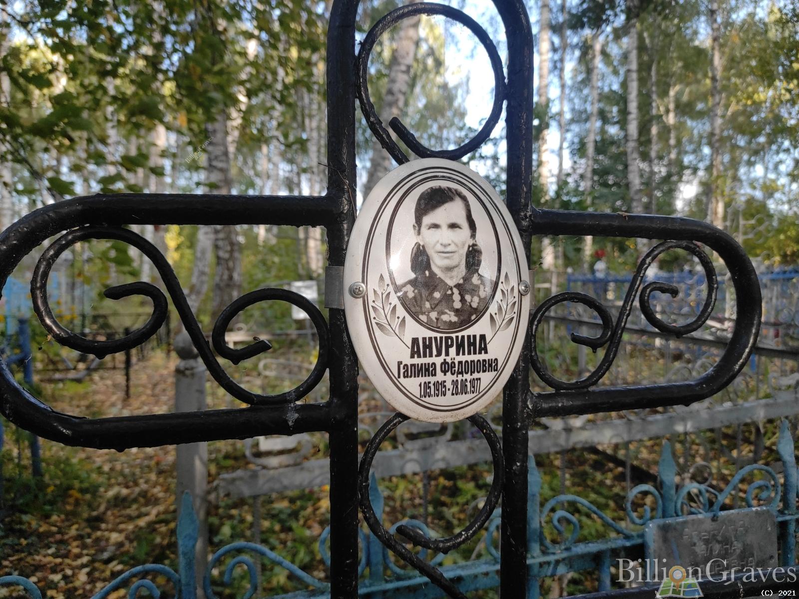 Анурина Галина Федоровна