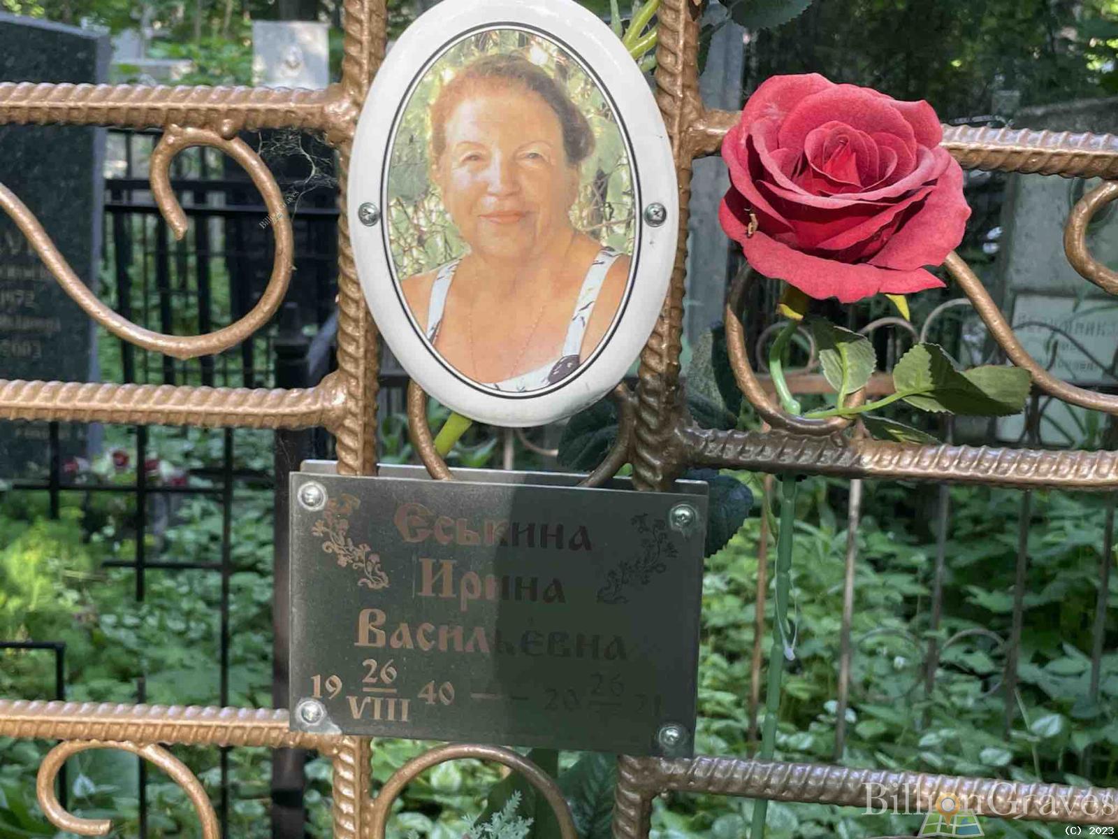 Еськина Ирина Васильевна