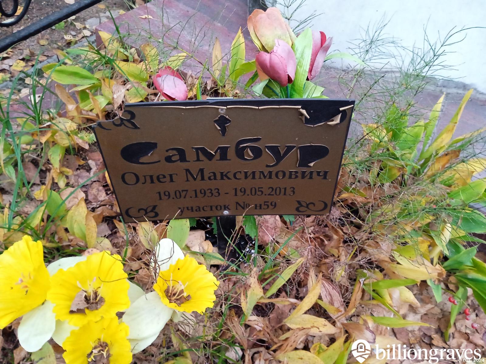 Самбур Олег Максимович