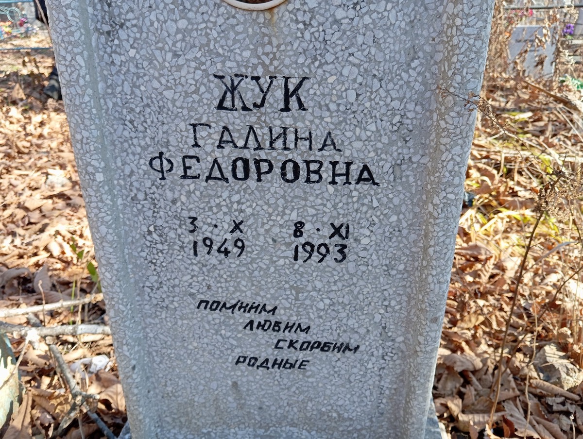 Жук Галина Федоровна