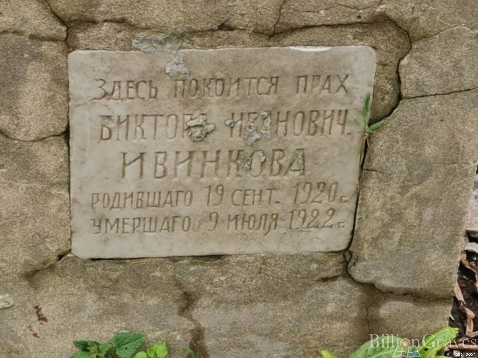 Ивинков Виктор Иванович
